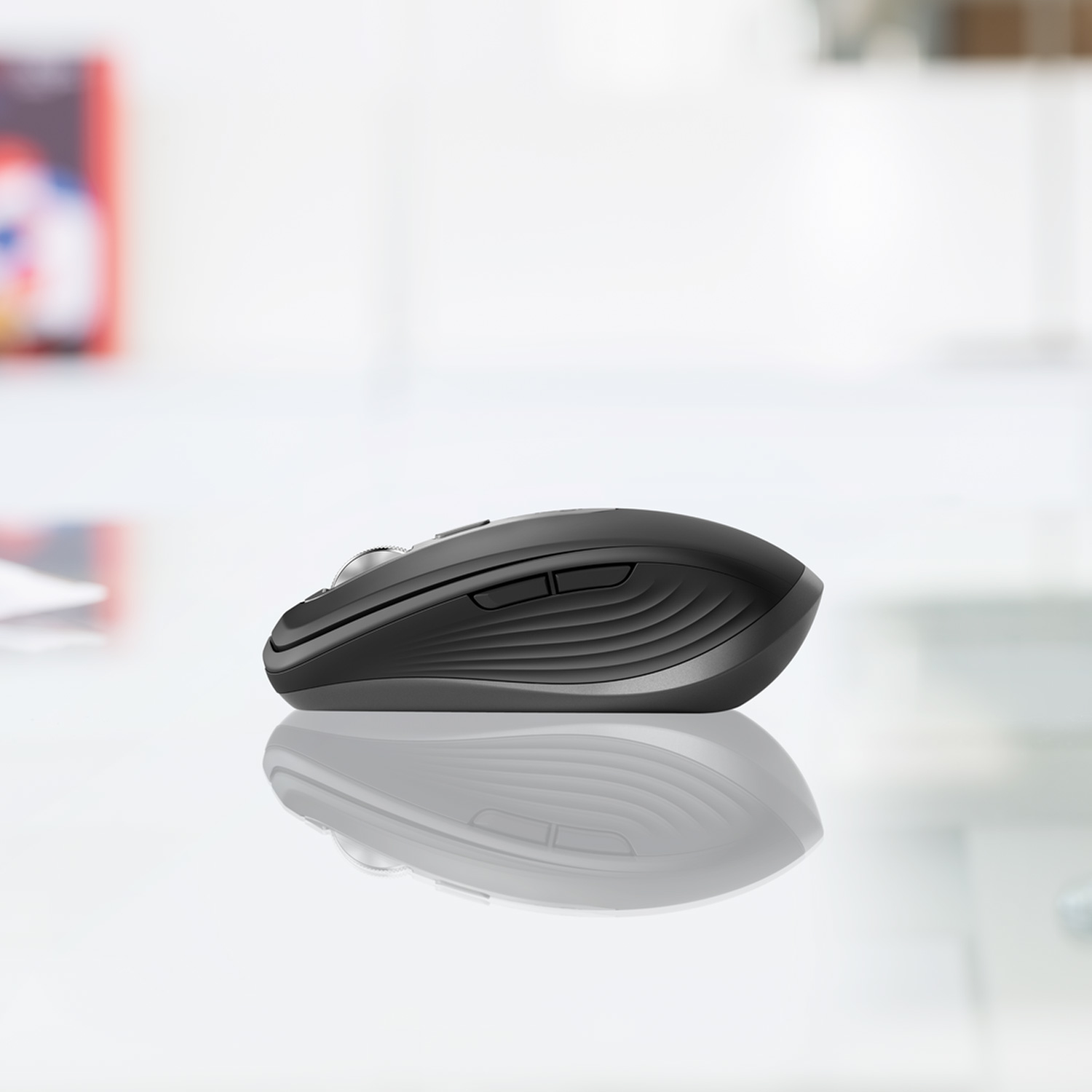 Logitech MX Anywhere 3 - Maus - Laser - 6 Tasten - kabellos - 2.4 GHz, Bluetooth - kabelloser Empfän