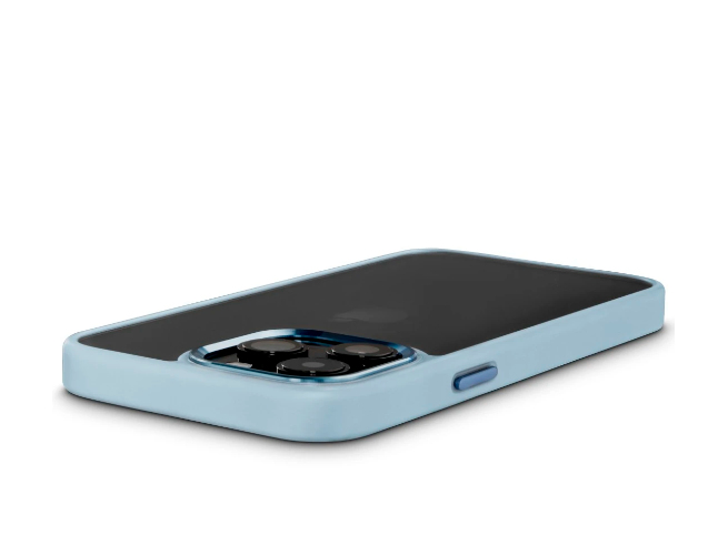 Hama Handyhülle Cam Protect für Apple iPhone 14 Pro Max durchsichtig blau
