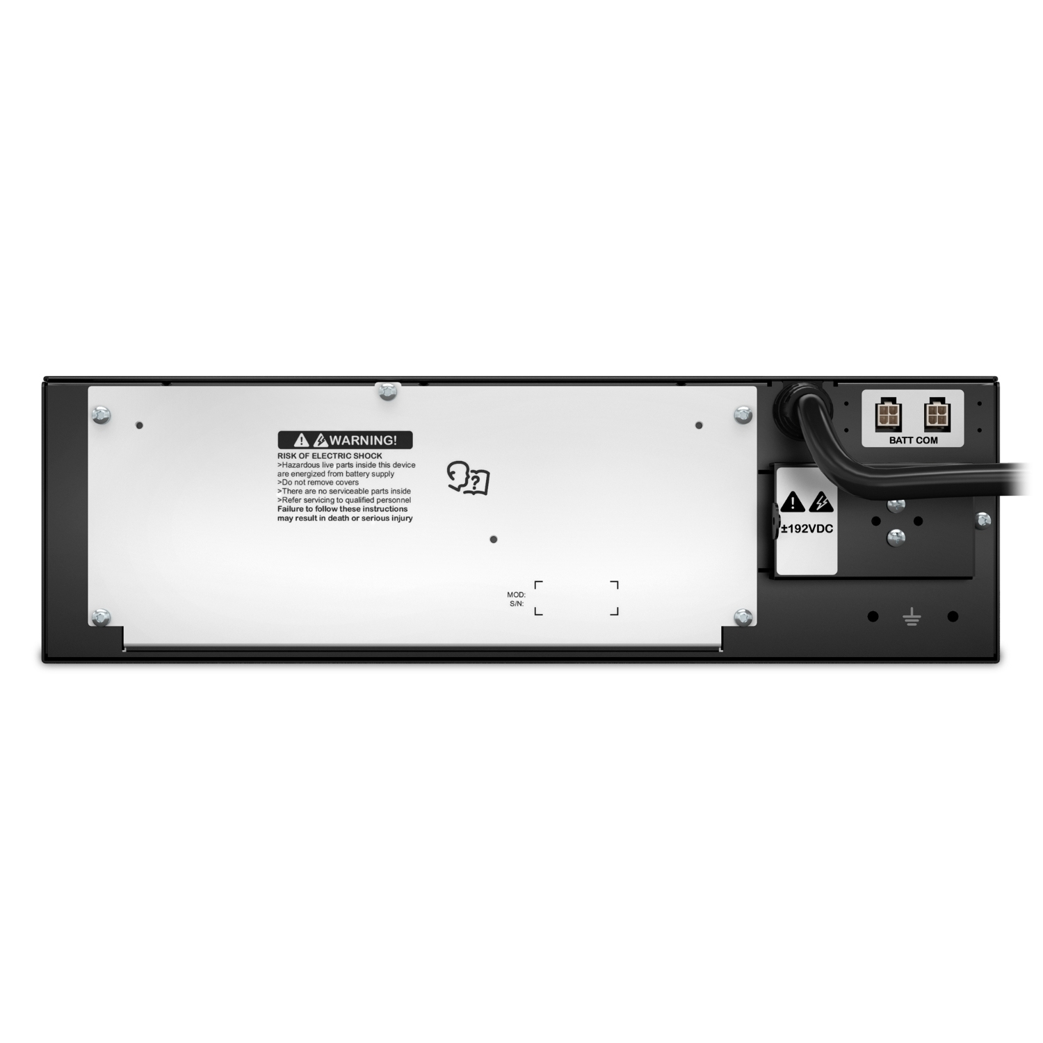 APC Smart-UPS SRT 192V 8kVA and 10kVA RM Battery Pack - Batteriegehäuse (Rack - einbaufähig)