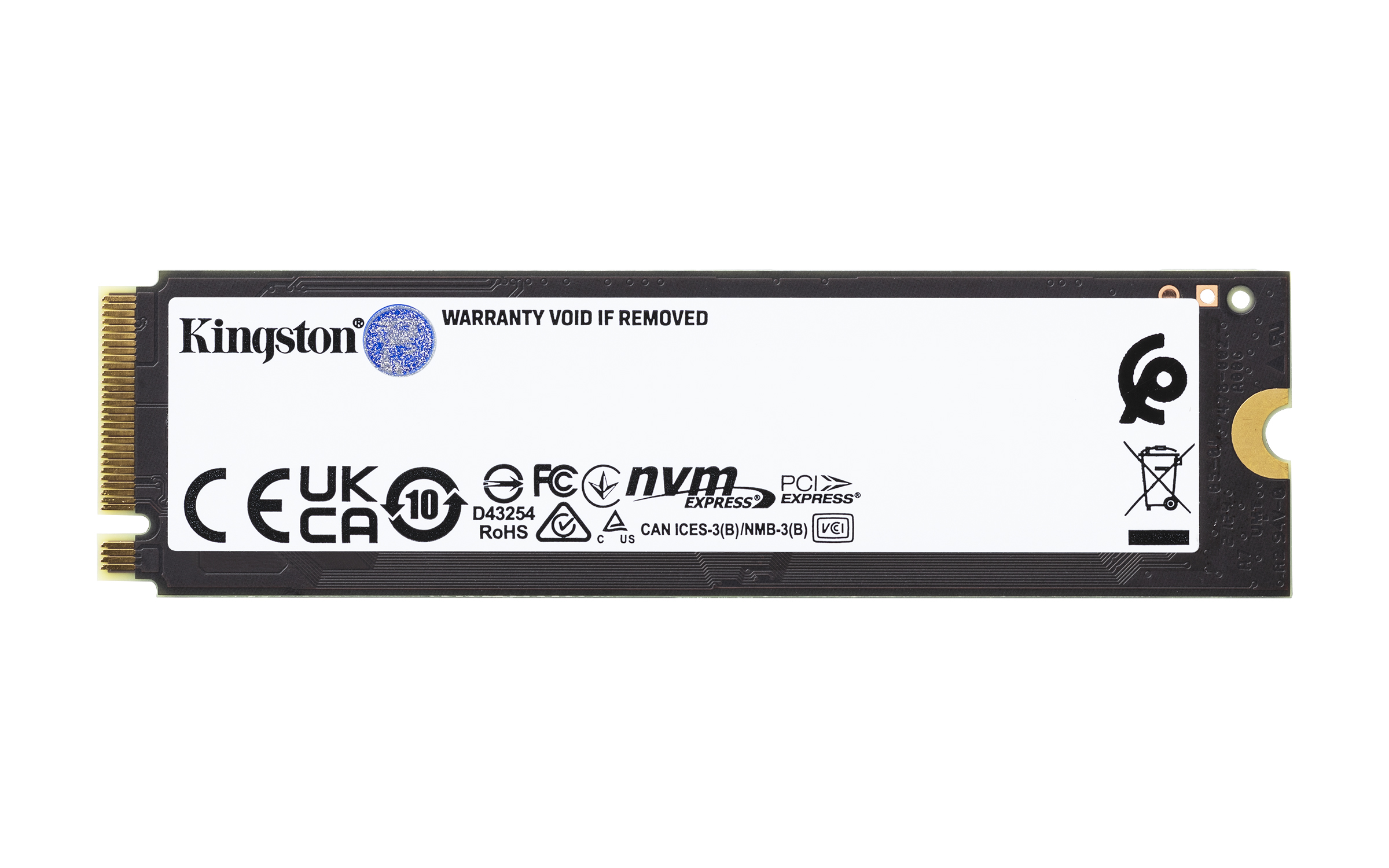 Kingston FURY RENEGADE SSD 500GB, M.2 2280 / M-Key / PCIe 4.0 x4, Kühlkörper