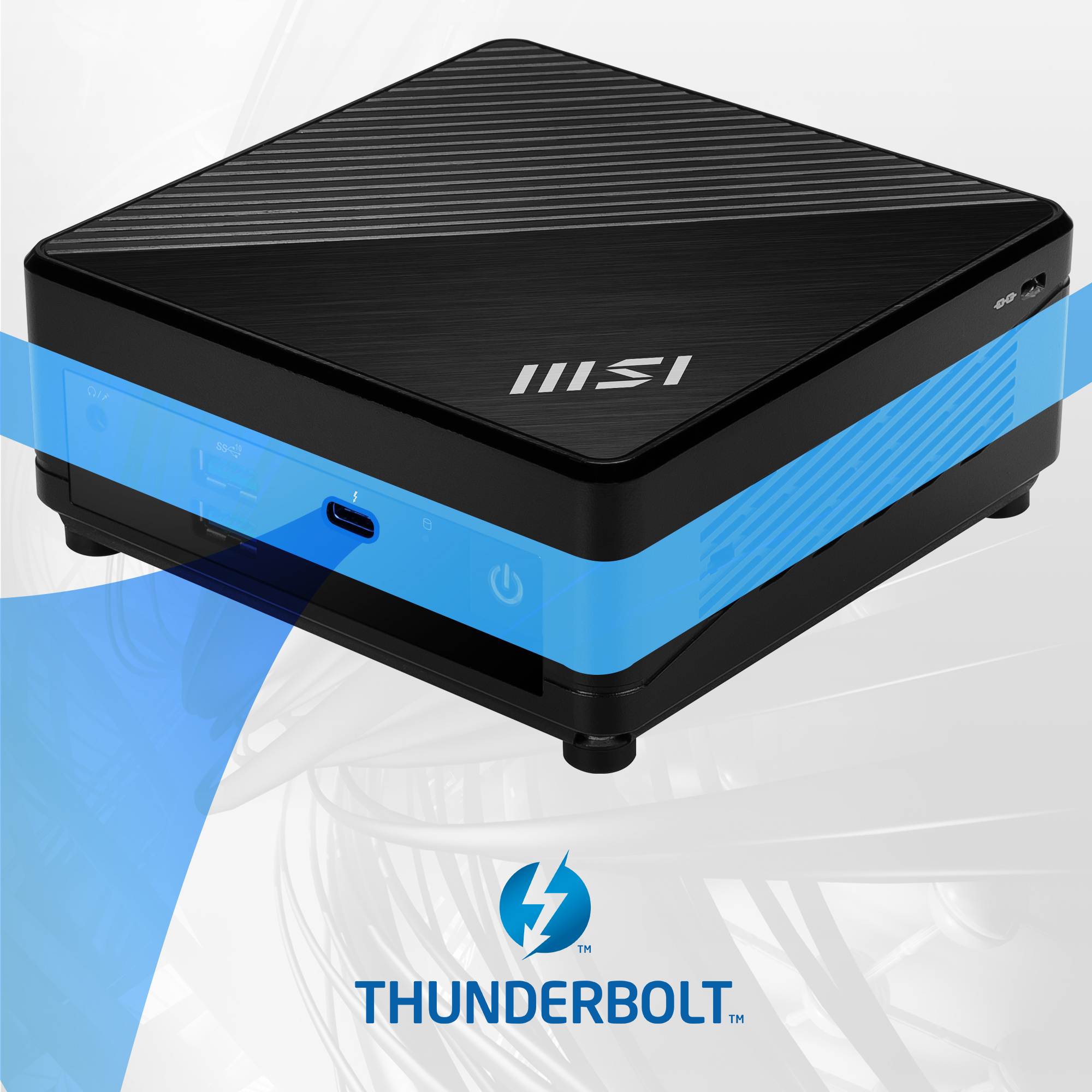 MSI Cubi 5 1M-628AT, Core 3 100U, 16GB, 512GB, Wi-Fi 6E, Win11 Pro