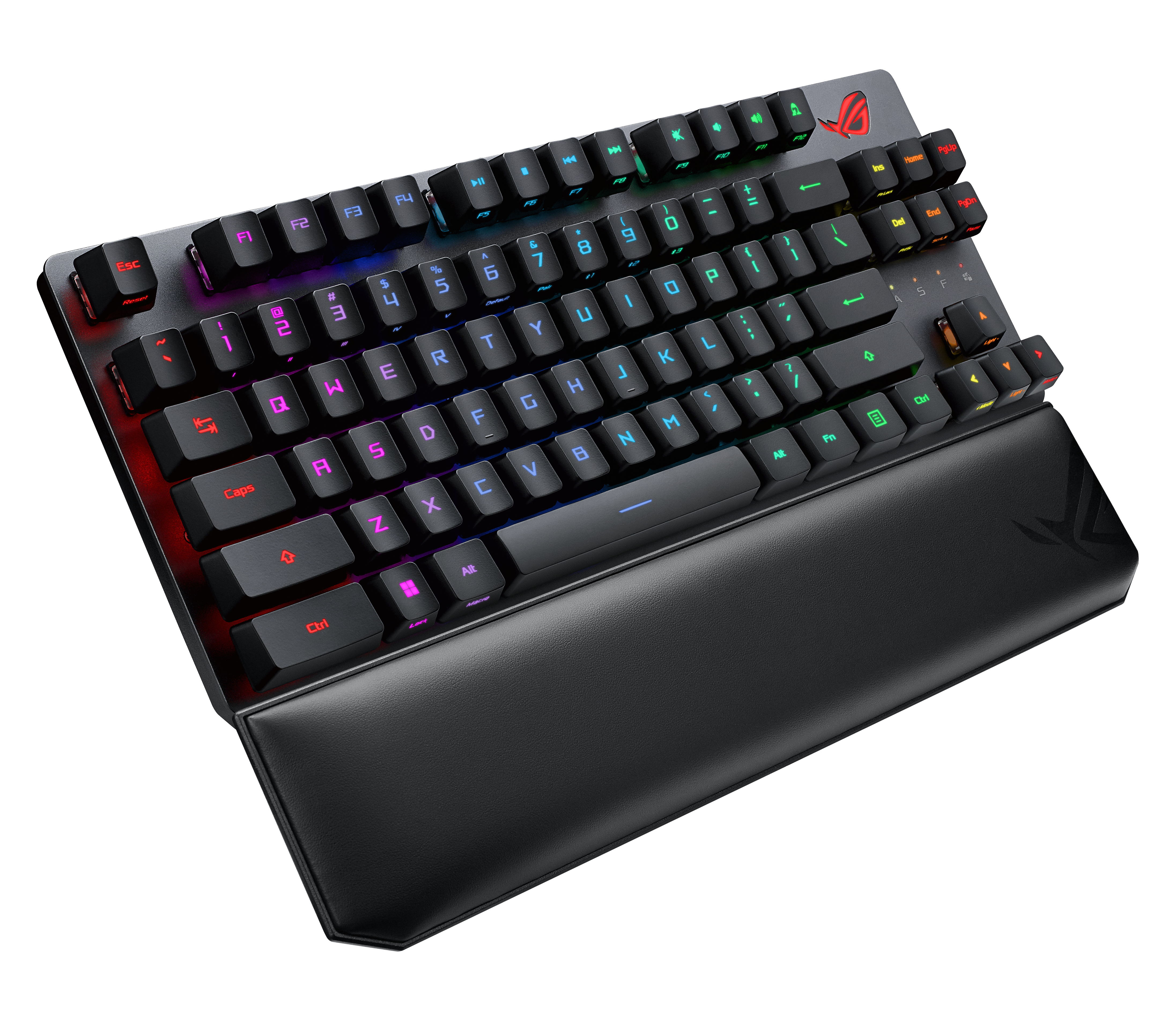 ASUS ROG Strix Scope RX TKL Wireless Deluxe, Verkabelt & Kabellos, USB + RF Wireless + Bluetooth, Me