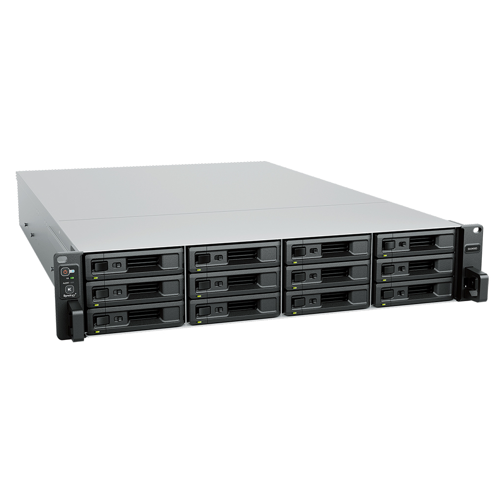 Synology SA3400D, 8GB RAM, 1x 10GBase, 2x Gb LAN, 2HE