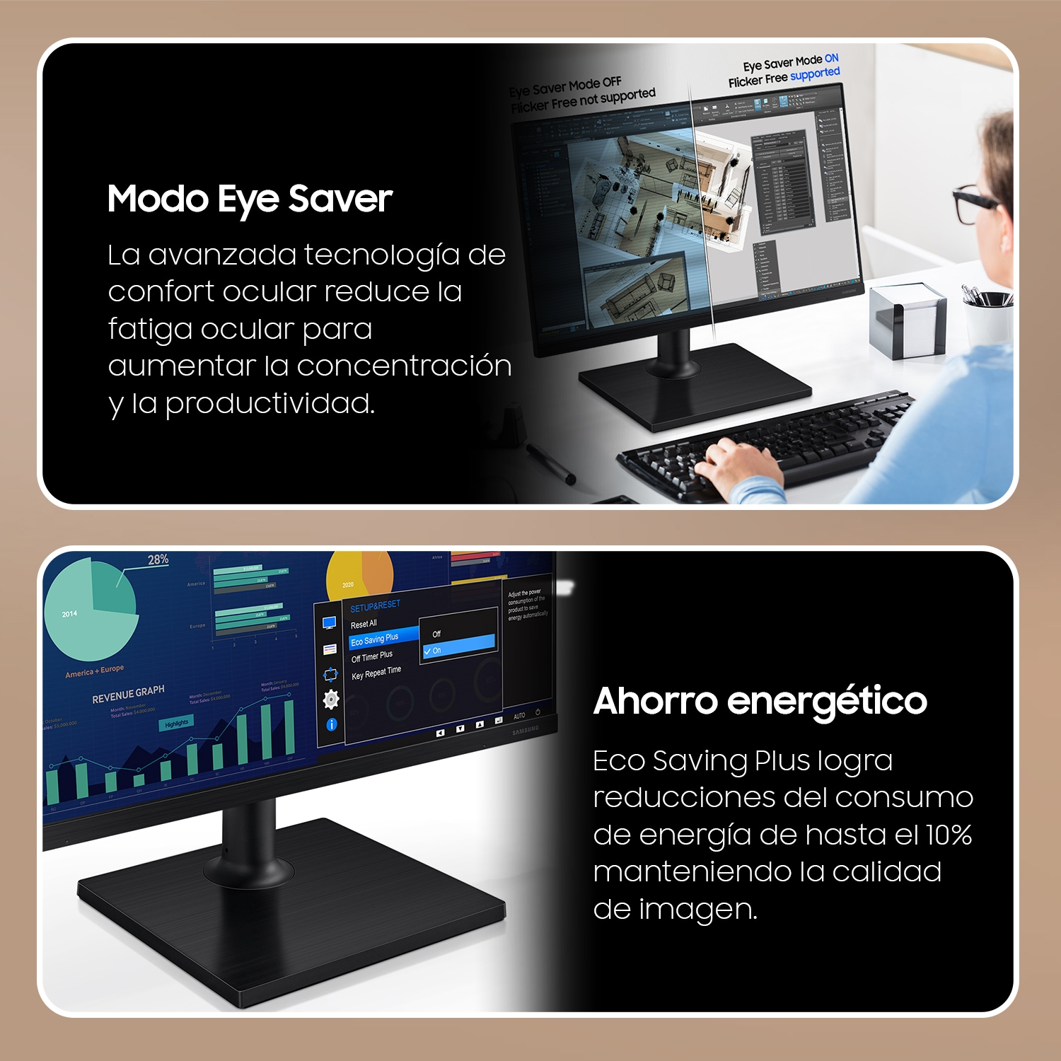 Samsung Essential S3 S24D304GAU Monitor 61cm (24") Full HD, IPS, 5ms, HDMI, VGA