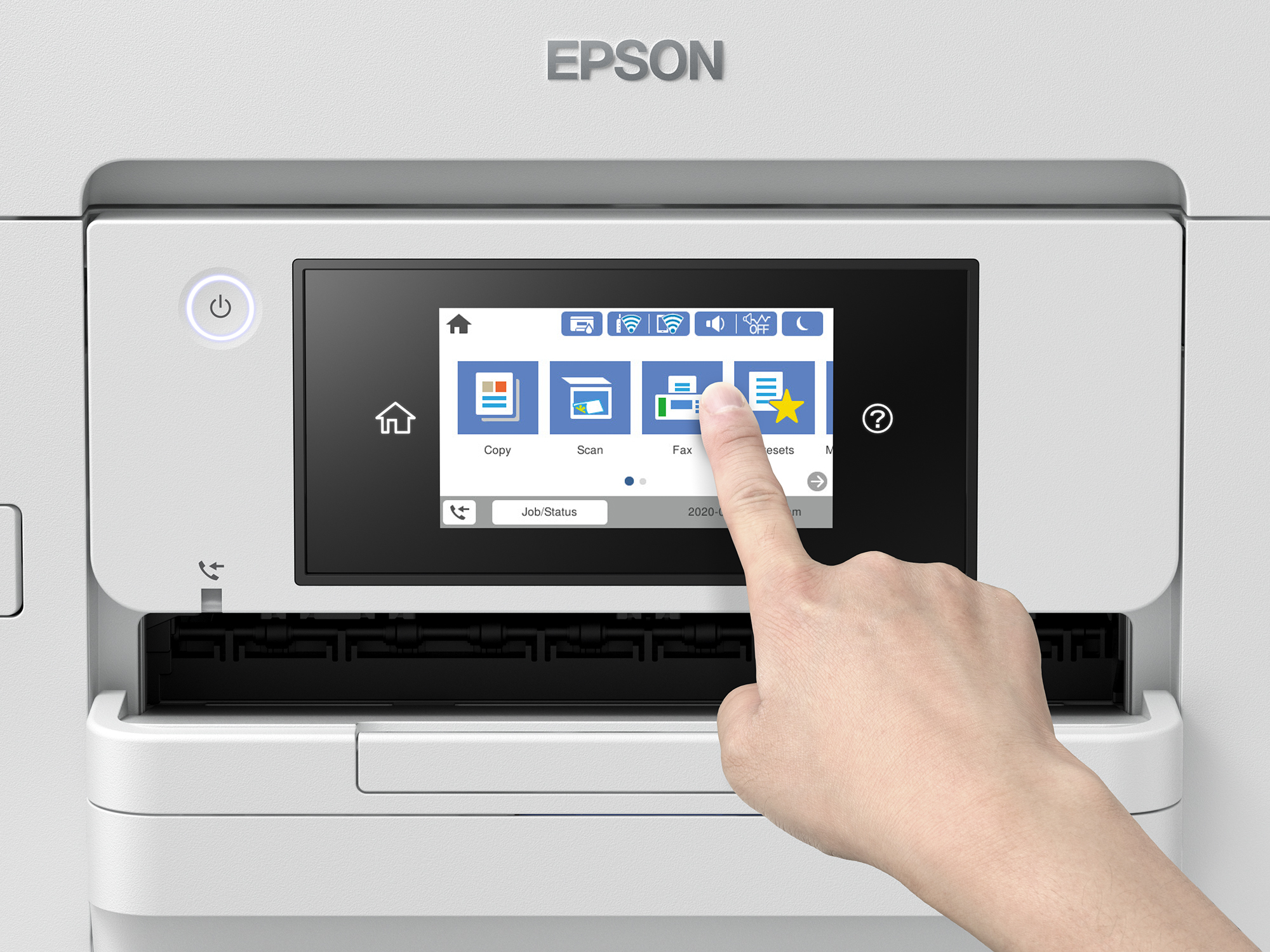 Epson WorkForce Pro WF-C4810DTWF - Multifunktionsdrucker - Farbe - Tintenstrahl - A4/Legal (Medien)