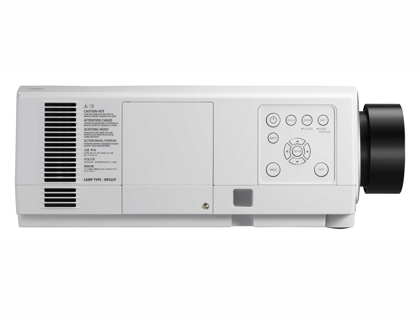 NEC PA653U - 3-LCD-Projektor - 3D - 6500 ANSI-Lumen - WUXGA (1920 x 1200)
