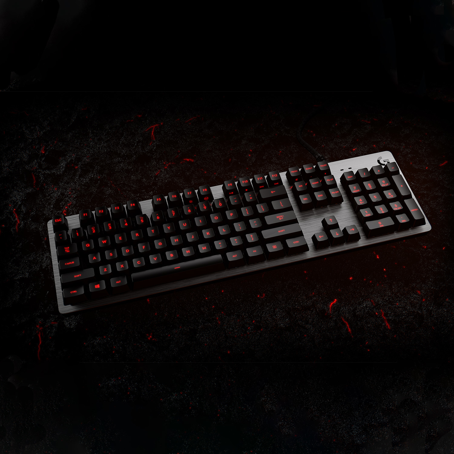Logitech G413 - Tastatur - hintergrundbeleuchtet