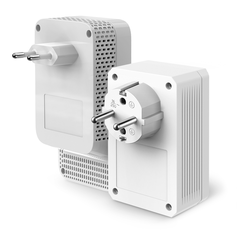 TP-LINK AC1200 AV1000 Gigabit WLAN Powerline Adapter Kit mit Steckdose, 1200 Mbit/s, IEEE 802.11a, I