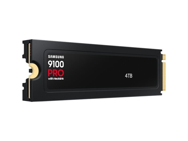 Samsung 9100 PRO MZ-VAP4T0 - SSD - verschlüsselt - 4 TB - mit Kühlkörper - intern - M.2 2280 - PCI E