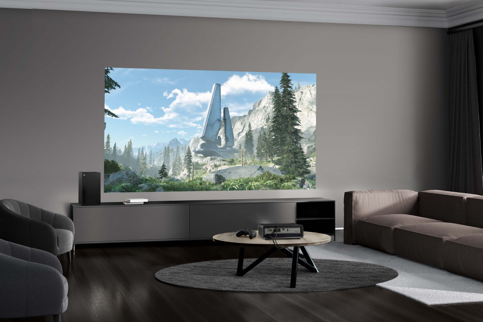 ViewSonic X2-4K, 2150 ANSI Lumen, LED, UHD 4K (3840x2160), 3000000:1, 16:9, 1524 - 3048 mm (60 - 120