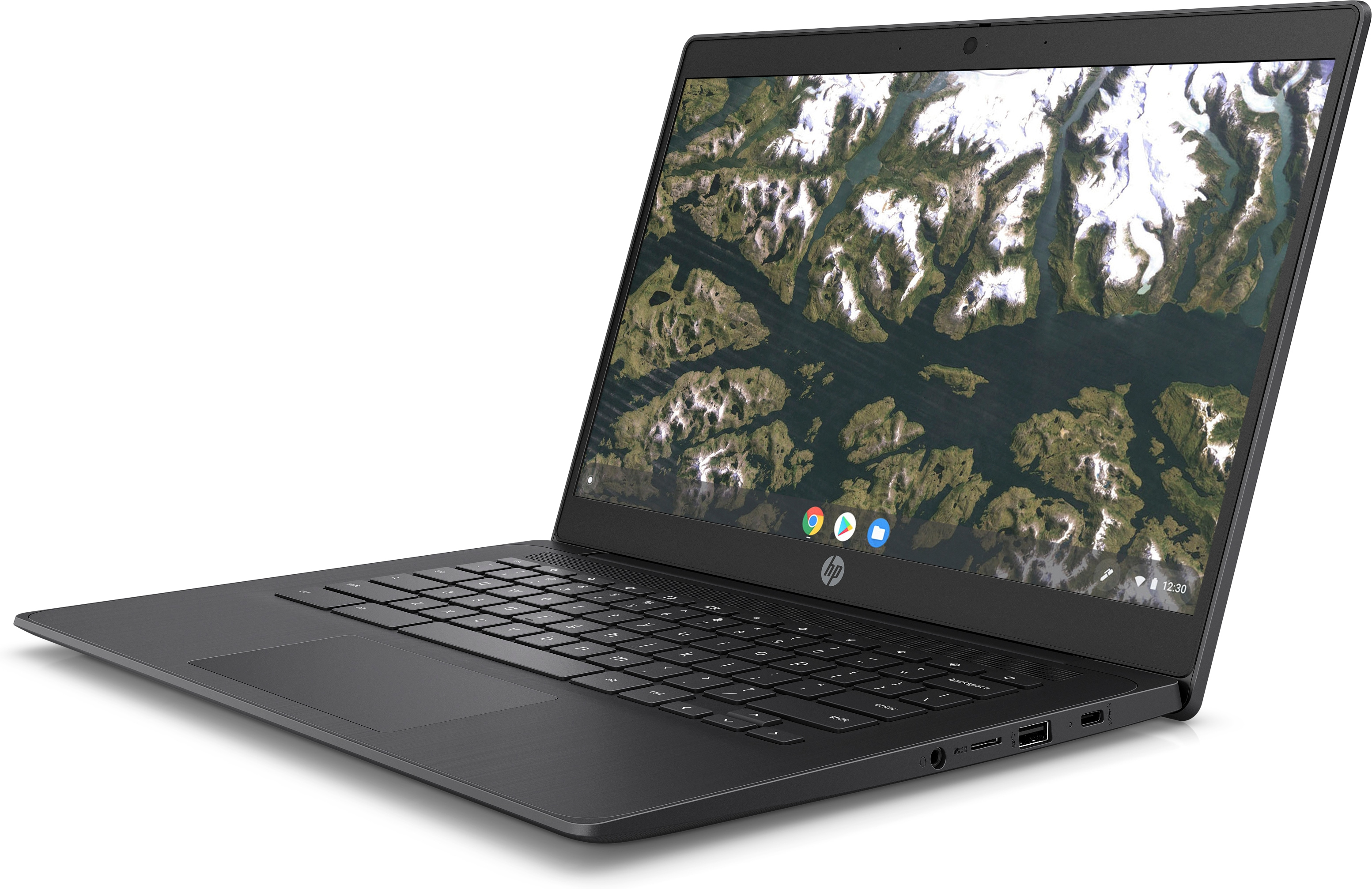 HP Chromebook 14 G6 - Intel Celeron N4020 / 1.1 GHz - Chrome OS - UHD Graphics 600 - 4 GB RAM - 32 G