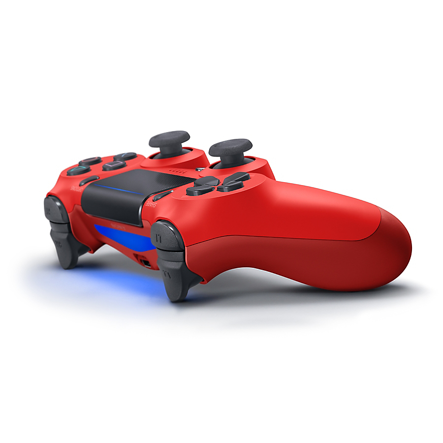 Sony DualShock 4 v2 - Game Pad - kabellos - Bluetooth - Magma (rot)