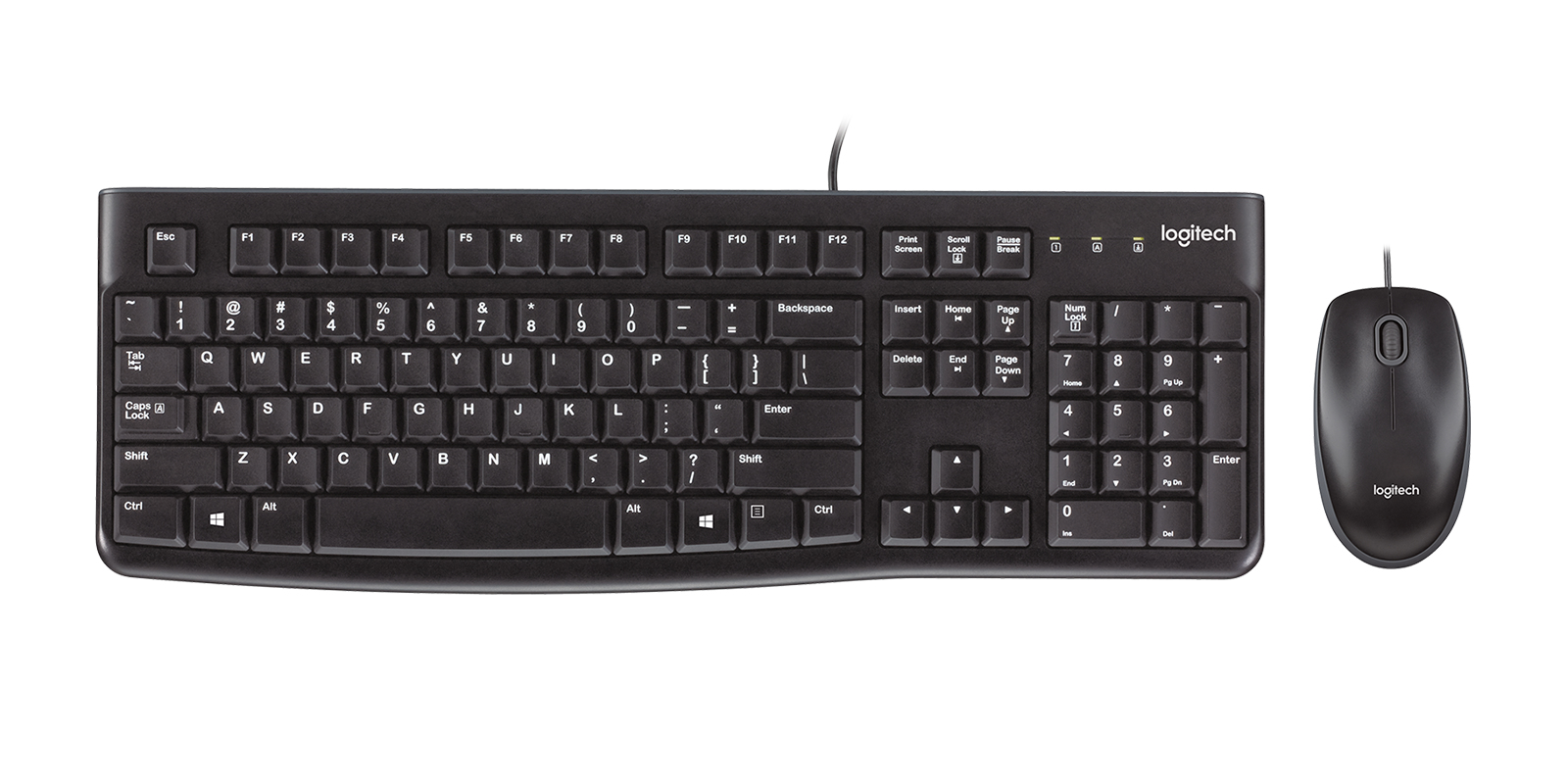 Logitech Desktop MK120 - Tastatur-und-Maus-Set