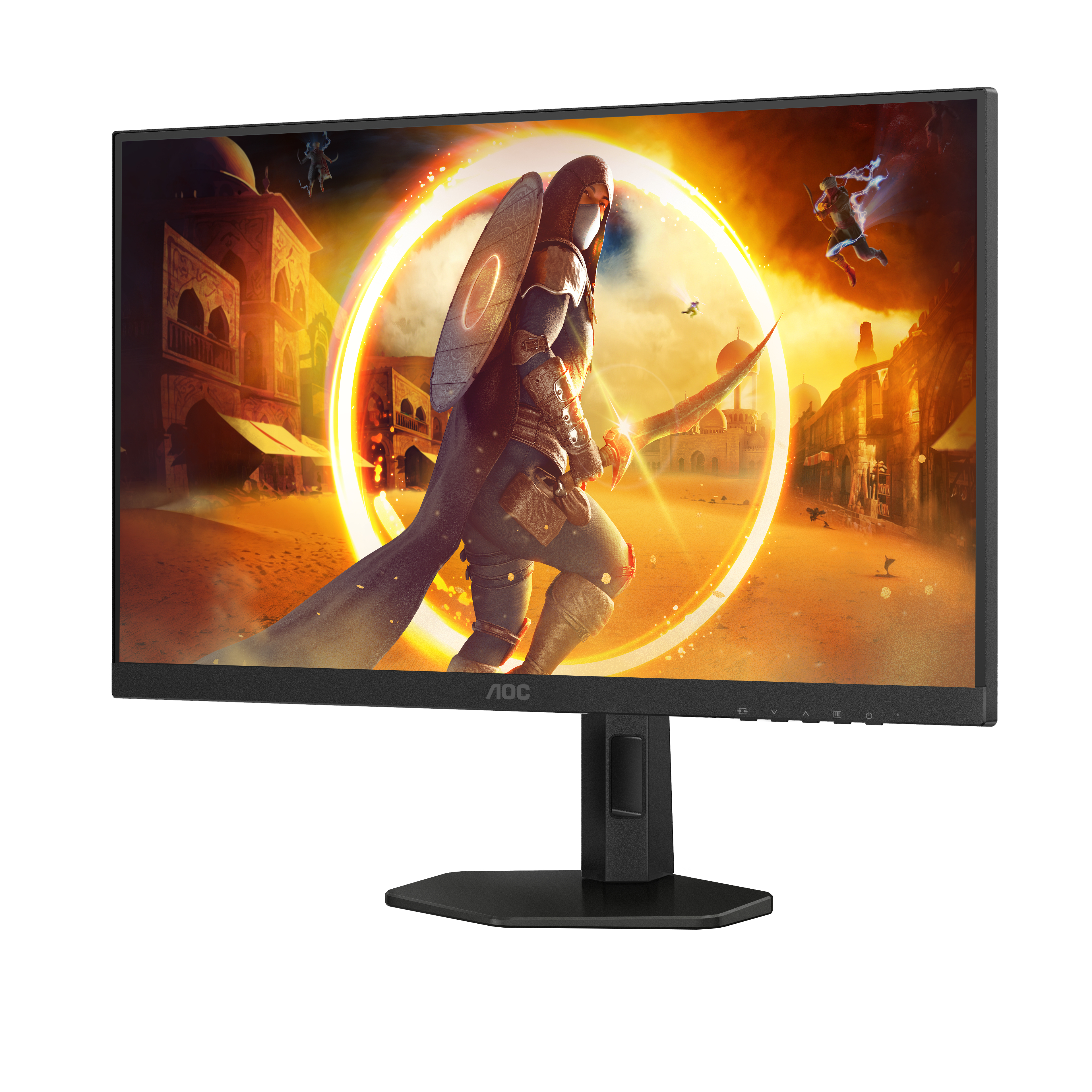 AOC G4 Q27G4XF, 68,6 cm (27"), 2560 x 1440 Pixel, Quad HD, LED, 1 ms, Schwarz, Grau