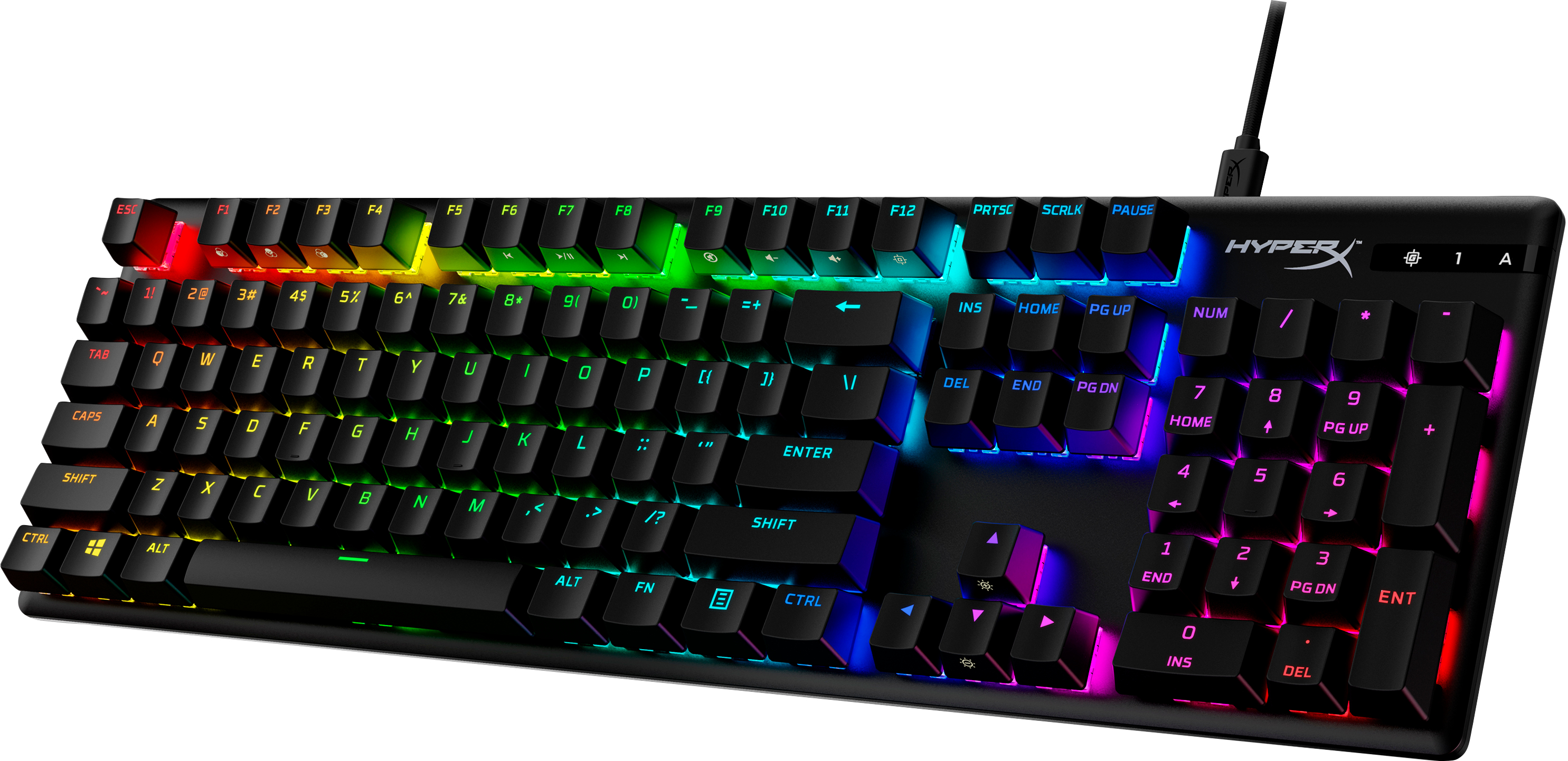 HP HyperX Alloy Origins - Tastatur - Hintergrundbeleuchtung