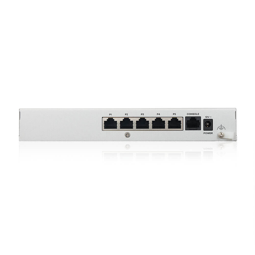 ZyXEL USGFLEX50H-EU0101F, 2000 Mpps, 1000 Mbit/s, 32,42 BTU/h, Kabelgebunden, 100,1000 Mbit/s, RJ-45