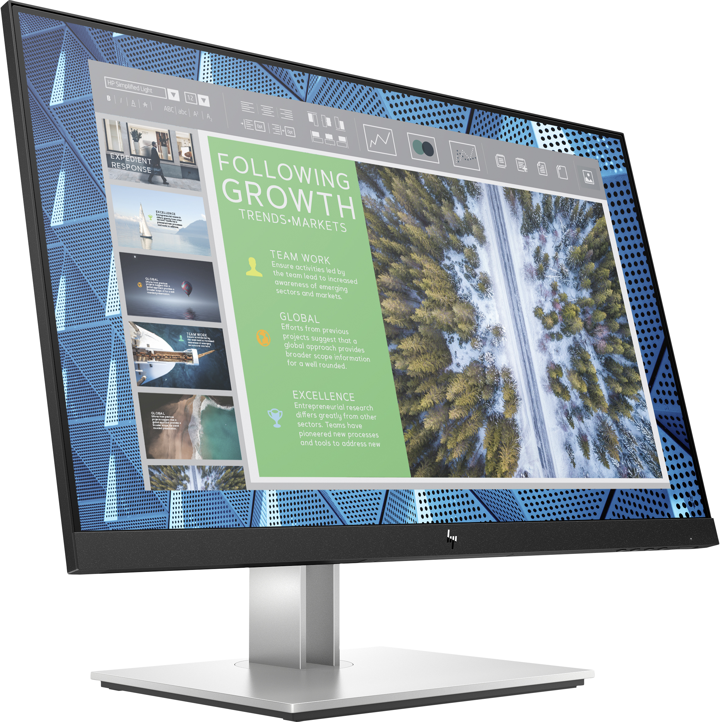 HP E24q G4 - E-Series - LED-Monitor - 61 cm (24")