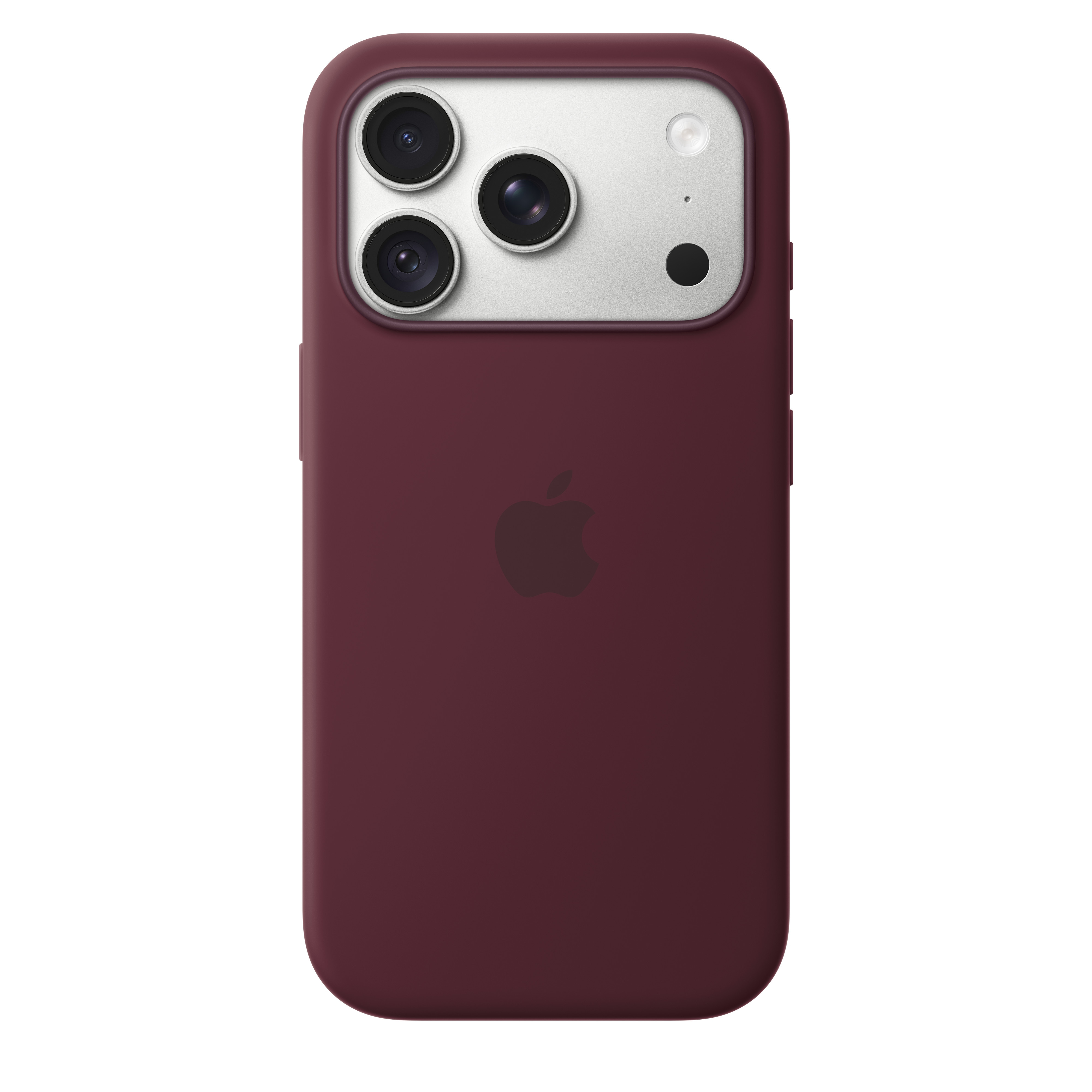 Apple iPhone 18 Pro Silicone Case with MagSafe Burgundy