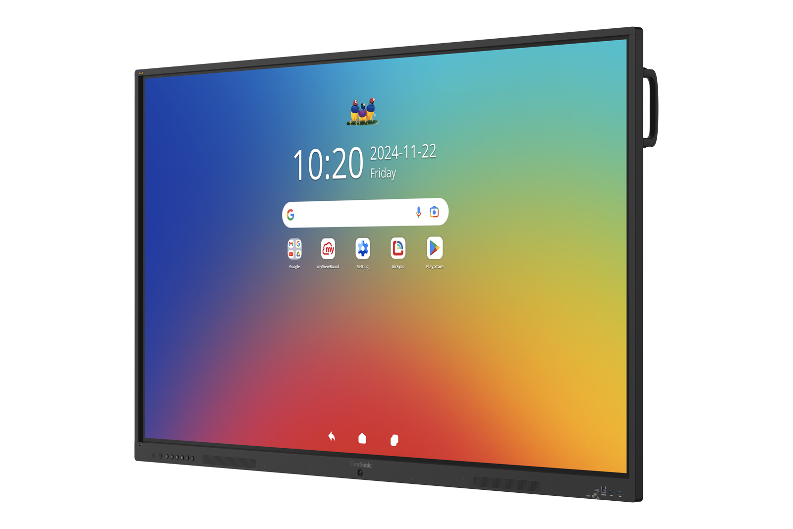 ViewSonic IFP 86IN 4K ANDROID 16 EDLA 64, 2,18 m (86"), 450 cd/m², 1,07 Milliarden Farben, 3840 x 21