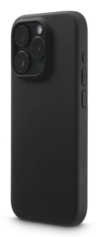 Hama Fantastic Feel, Cover, Apple, iPhone 15 Pro, 15,5 cm (6.1"), Schwarz