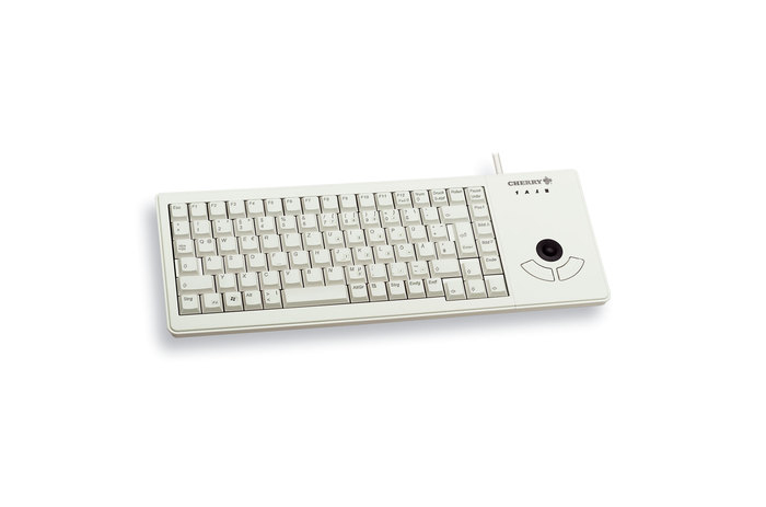 Cherry XS G84-5400 - Tastatur - USB - USA - Hellgrau