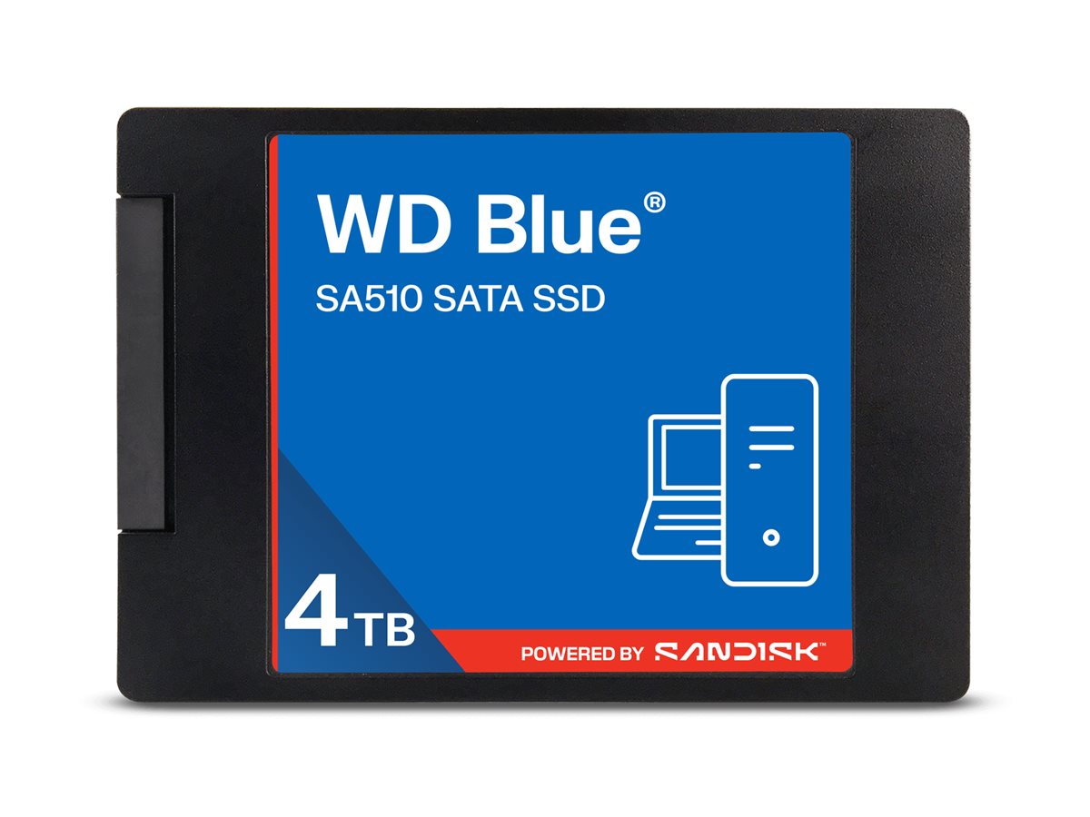 SanDisk WD Blue SA510 - SSD - 4 TB - intern - 2.5" (6.4 cm)