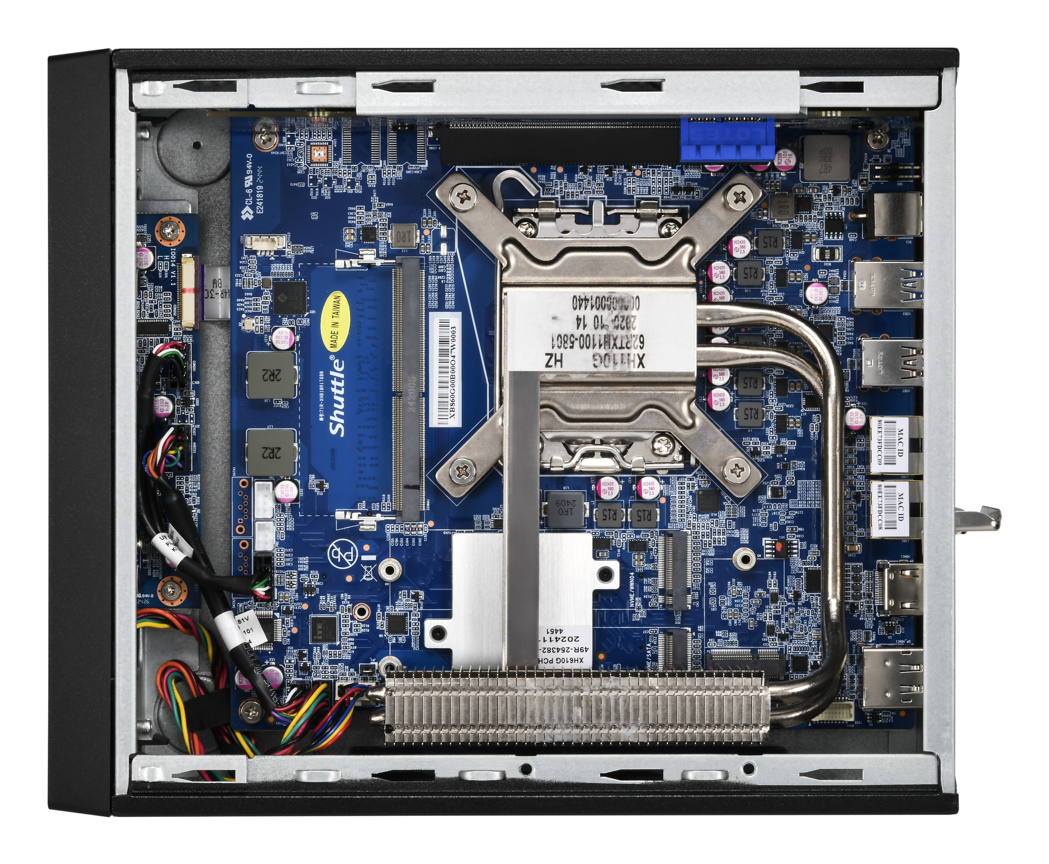 Shuttle XPC slim XB860G2 - Barebone - Slim-PC