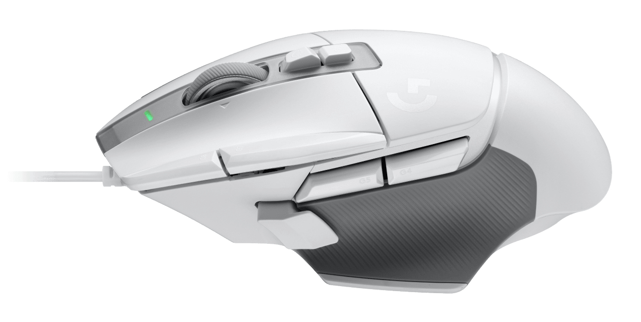 Logitech G G502 X Gaming-Maus + G240 Gaming-Mauspad aus Stoff, rechts, Optisch, USB Typ-A, 25600 DPI