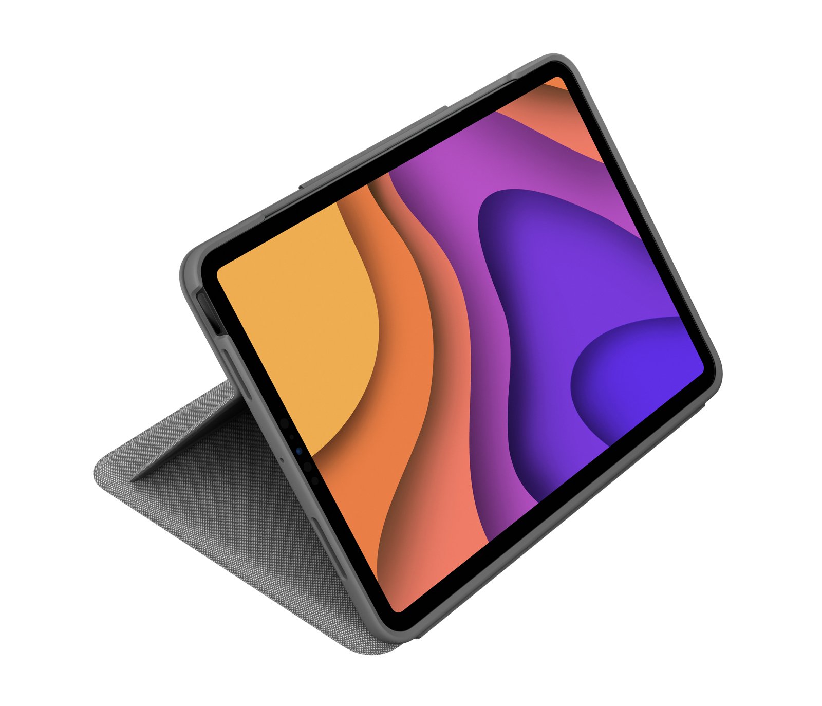 Logitech Folio Touch - Tastatur und Foliohülle - mit Trackpad - hinterleuchtet - Apple Smart connect