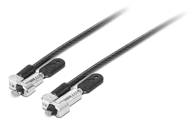 Lenovo 4XE1B81920, 1,8 m, Kensington, Schlüssel, Karbonstahl, Schwarz