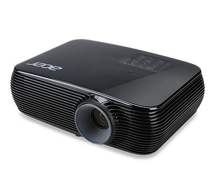 Acer X1228H - DLP-Projektor - UHP - tragbar - 3D - 4500 ANSI-Lumen - XGA (1024 x 768)