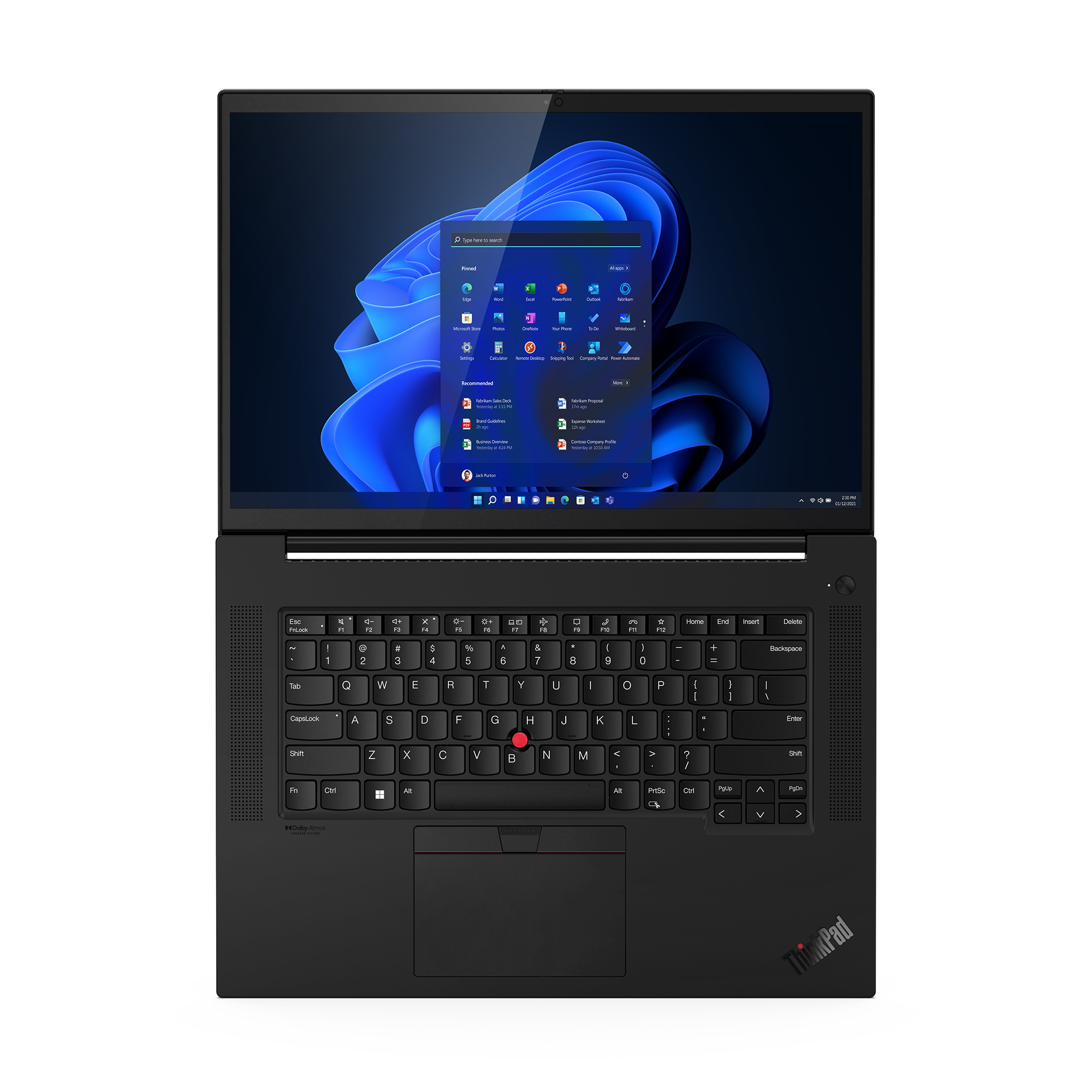 Lenovo X1 Extreme - 16" Notebook - Core i7 1,7 GHz 40,6 cm