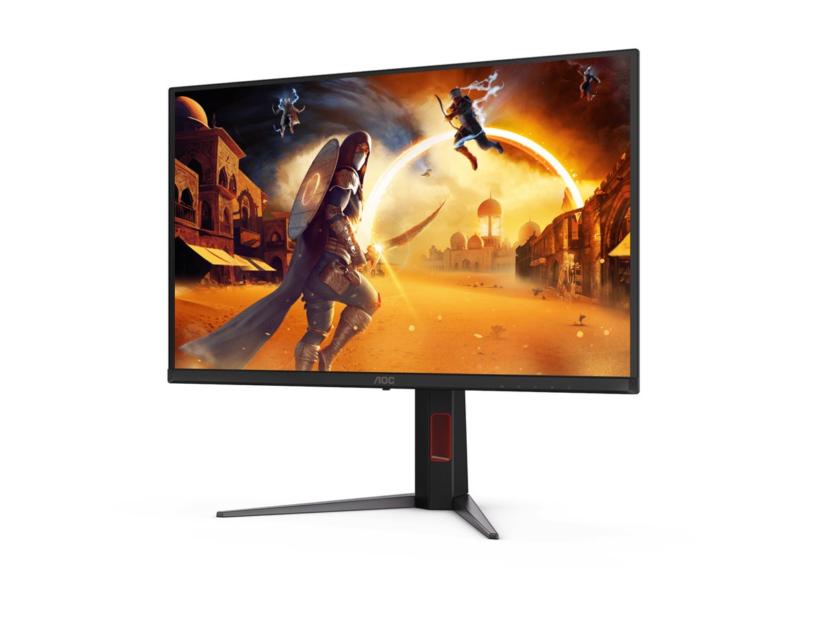 AOC G4 Q27G4ZD, 67,3 cm (26.5"), 2560 x 1440 Pixel, Quad HD, QD-OLED, 0,03 ms, Schwarz, Rot