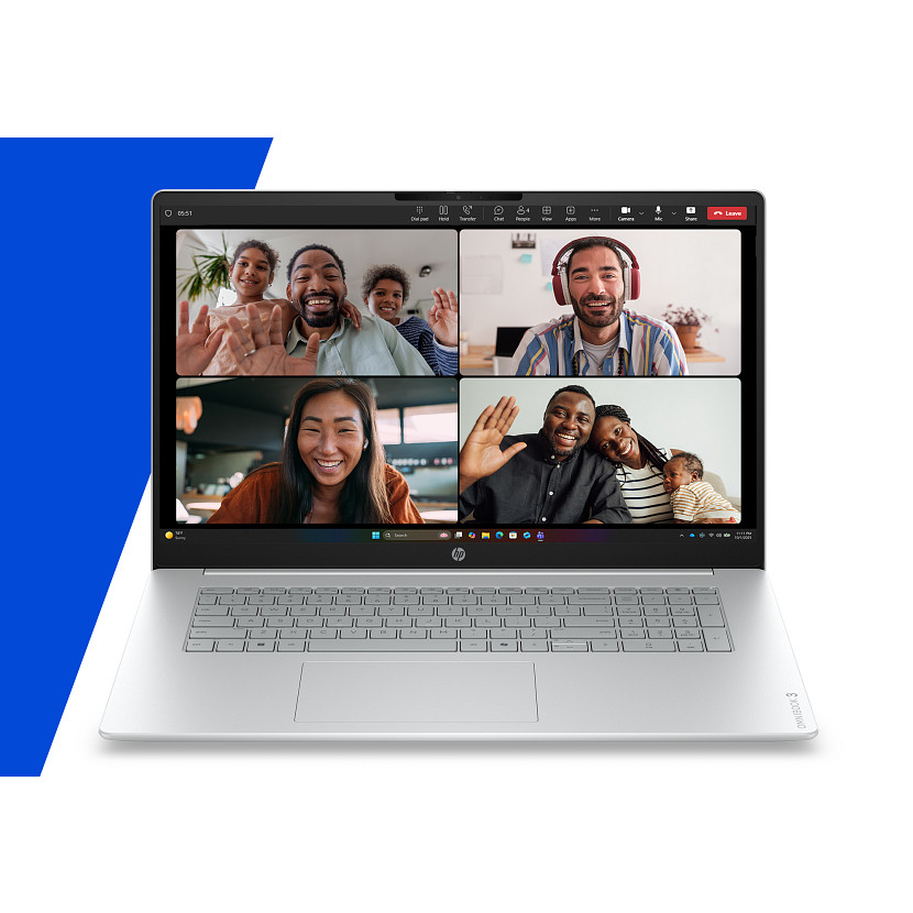 HP OmniBook 3 Laptop 17-dp0655ng, AMD Ryzen? 5, 43,9 cm (17.3"), 1920 x 1080 Pixel, 16 GB, 512 GB, W