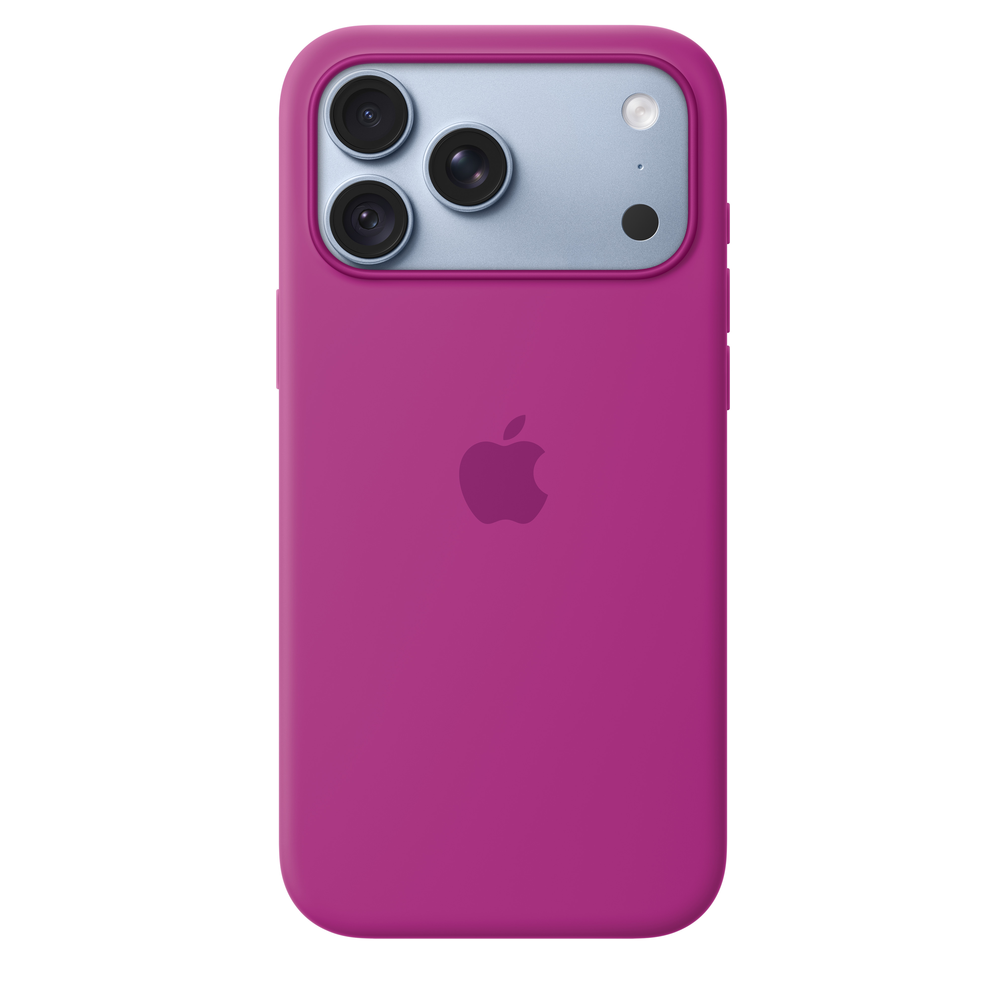 Apple iPhone 18 Pro Max Silicone Case with MagSafe Magenta