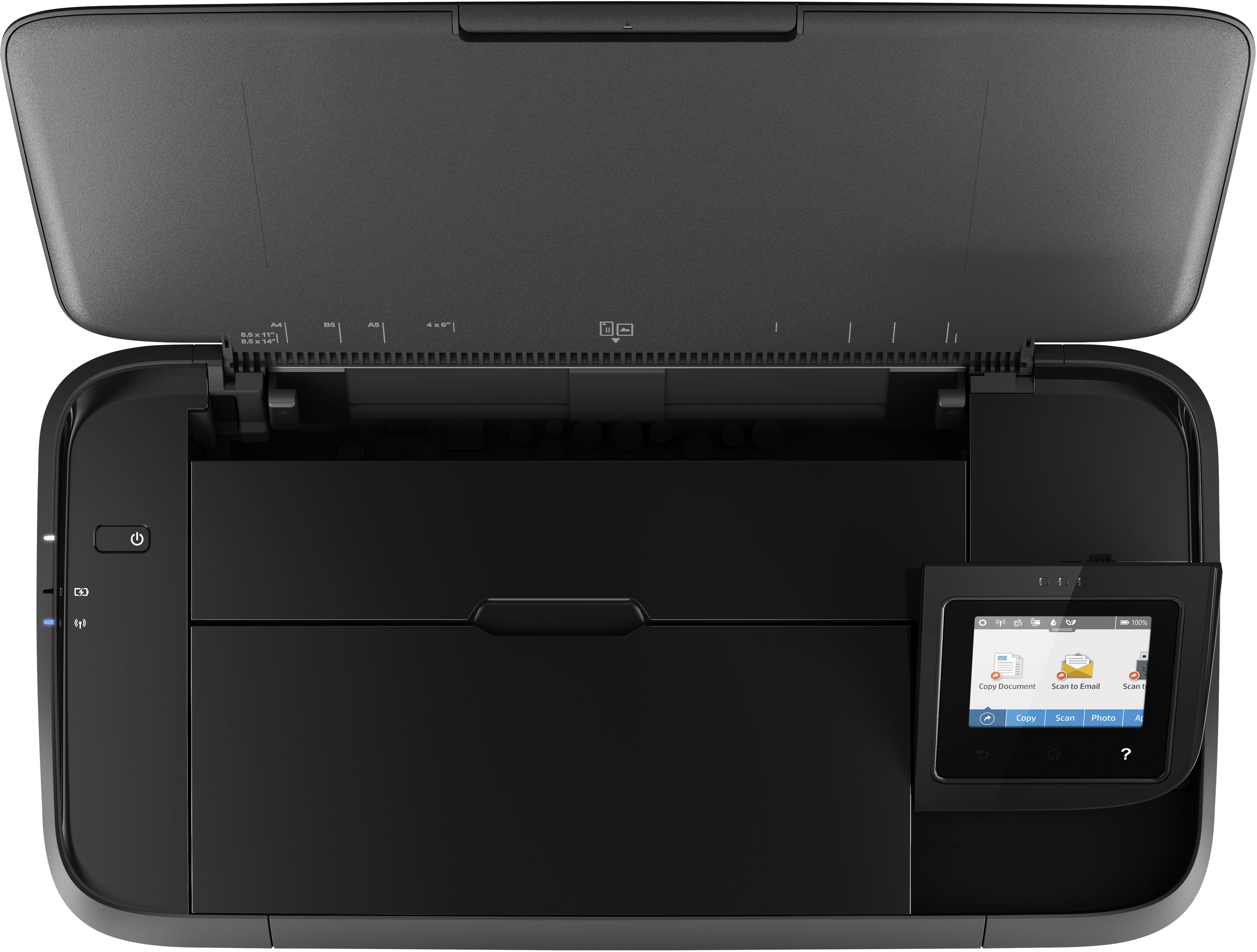 HP Officejet 250 Mobile All-in-One - Multifunktionsdrucker - Farbe - Tintenstrahl - Legal (216 x 356