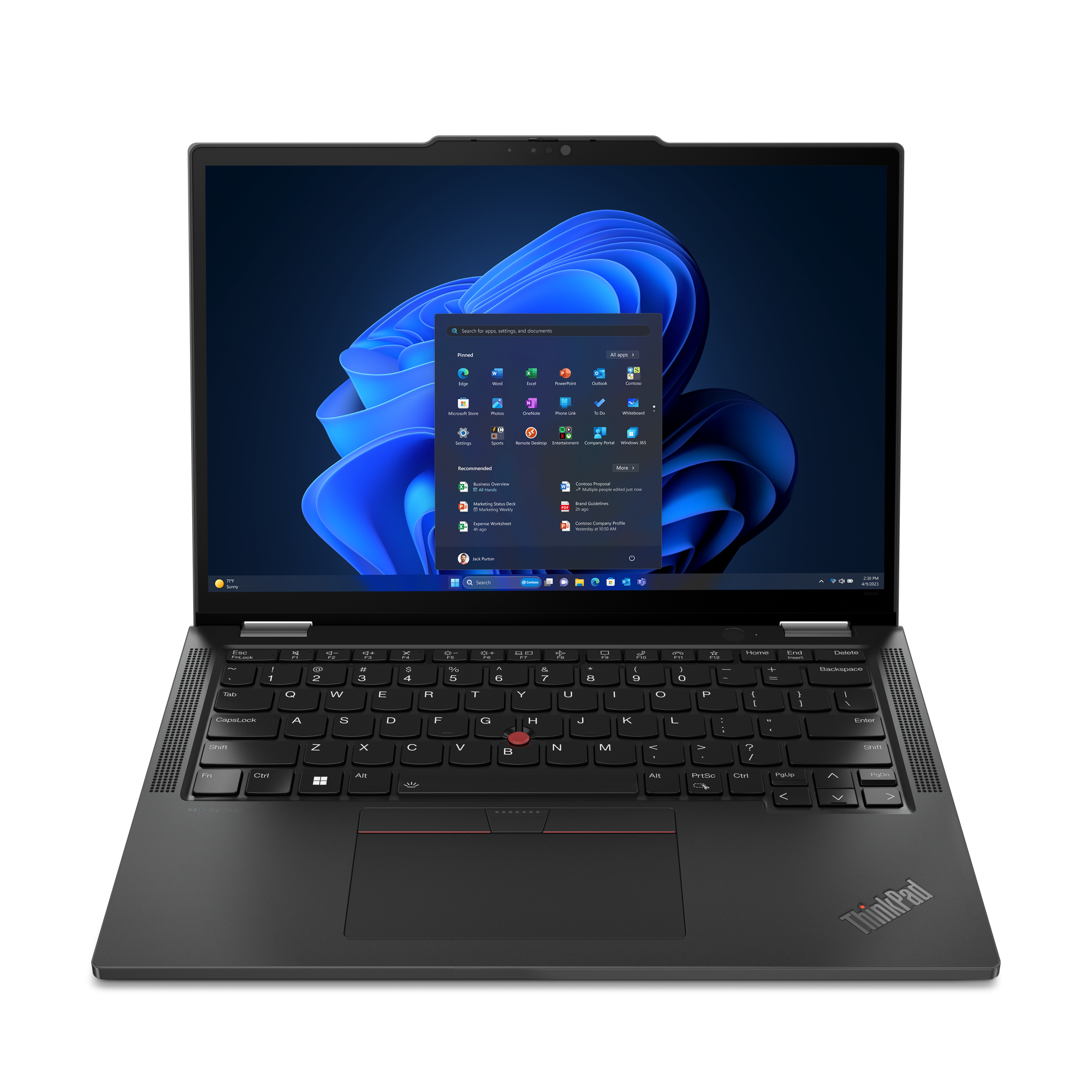Lenovo ThinkPad X13 2-in-1 Gen 5, 13.3" WUXGA Touch, Core Ultra 5 125U, 16GB RAM, 512GB SSD, W11P