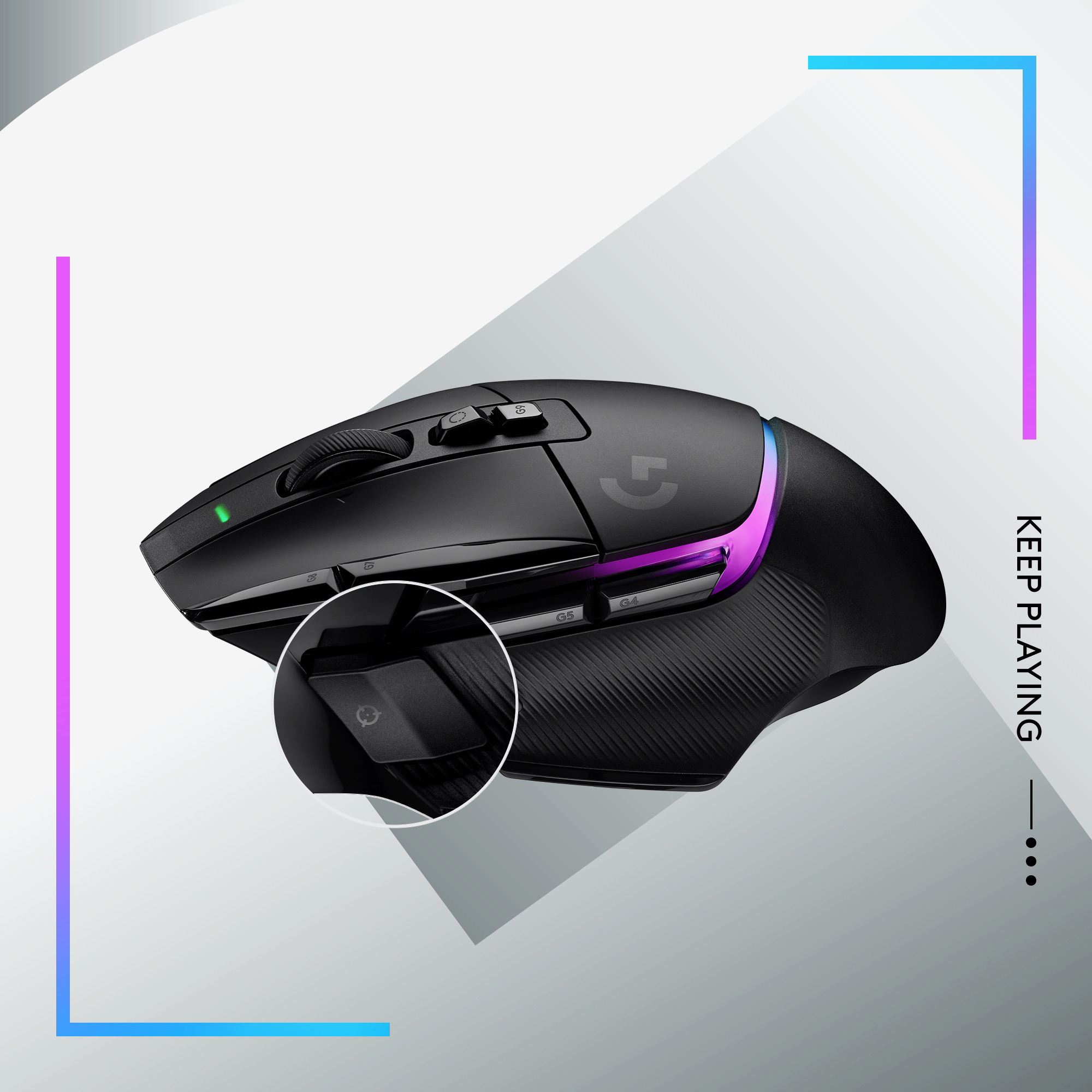 Logitech G G502 X PLUS - Maus - optisch - 11 Tasten
