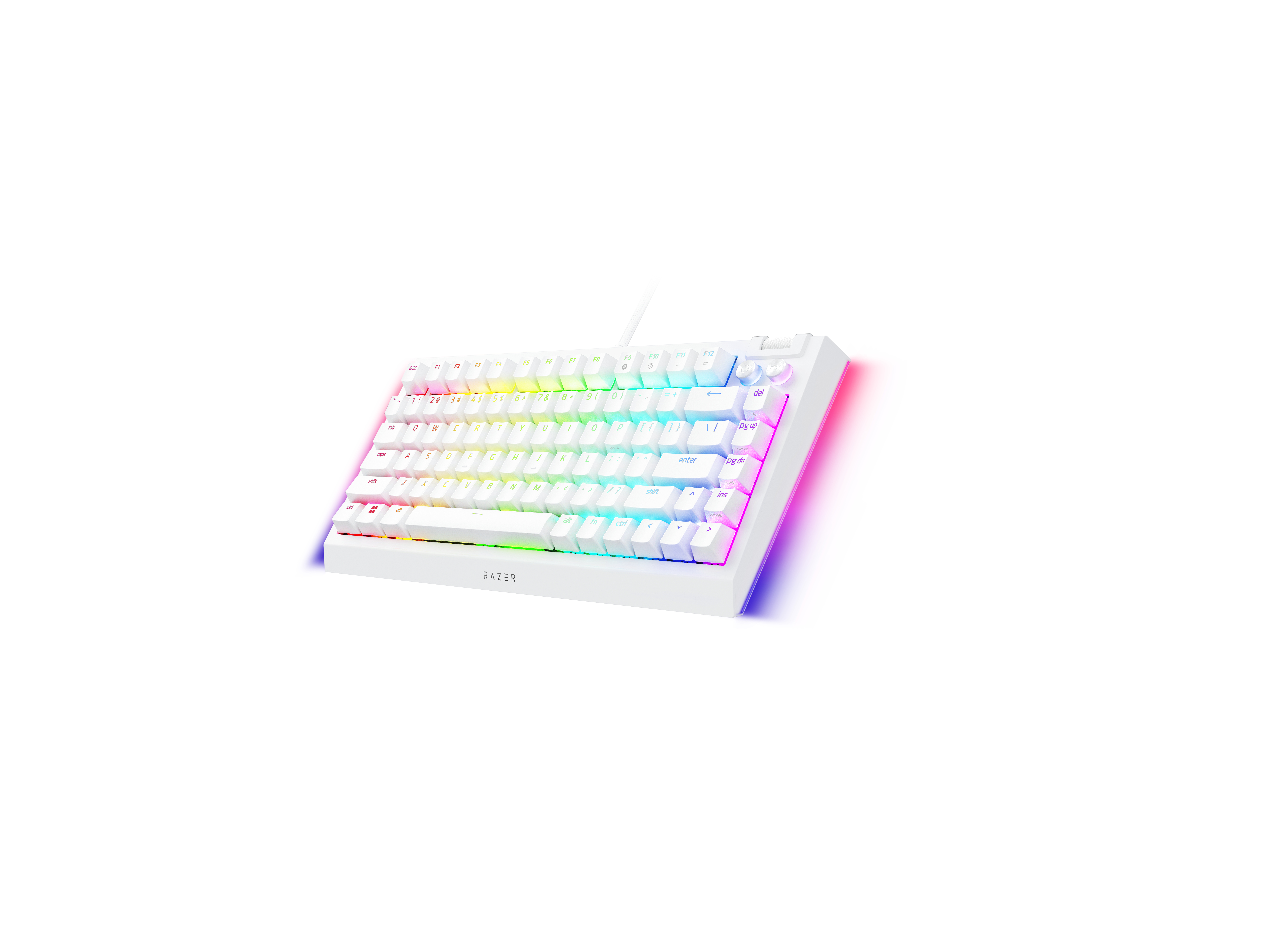 Razer BlackWidow V4 - Tastatur - 75% - Hintergrundbeleuchtung