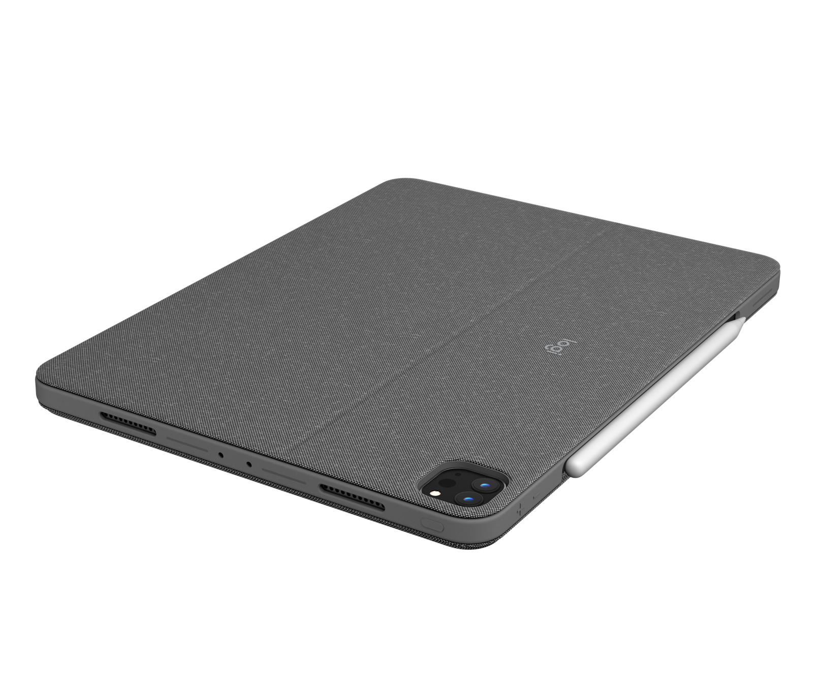 Logitech Combo Touch - Tastatur und Foliohülle - mit Trackpad - hintergrundbeleuchtet - Apple Smart