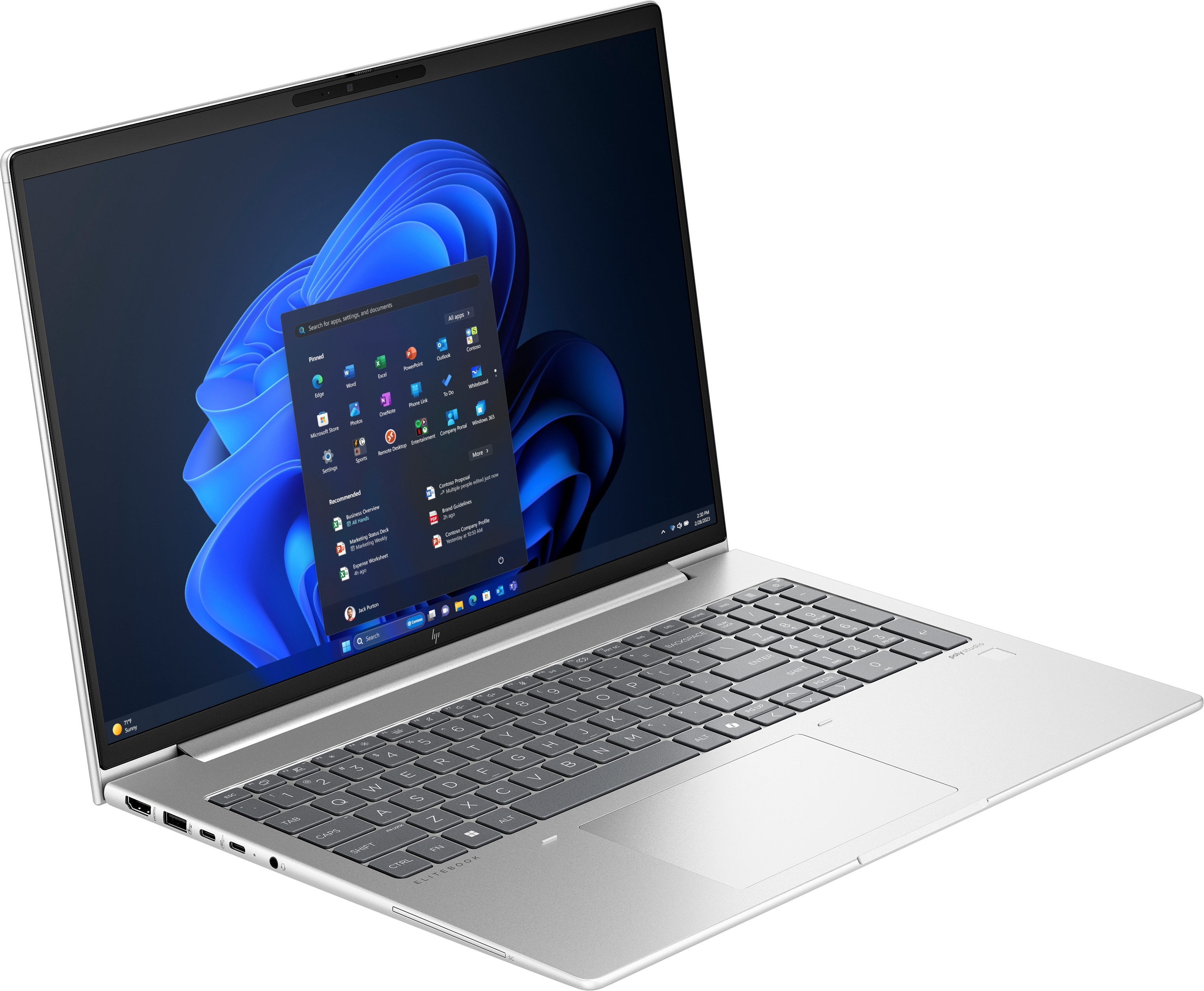 HP EliteBook 665 G11, 16" WUXGA, AMD Ryzen 7 7735U, 16GB RAM, 512GB SSD, LTE, W11P 9C0H7EA#ABD