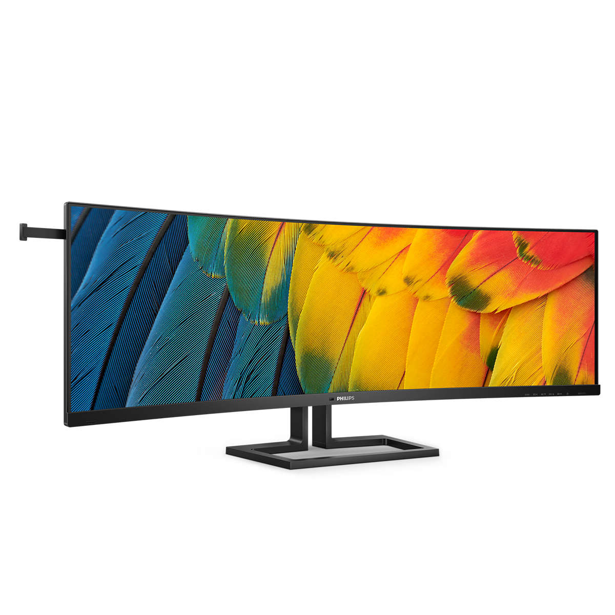B-WARE - Philips 6000 Series 45B1U6900C Curved-Monitor 113cm (44.5") DQHD, VA, 4ms, HDMI, DP, USB, R
