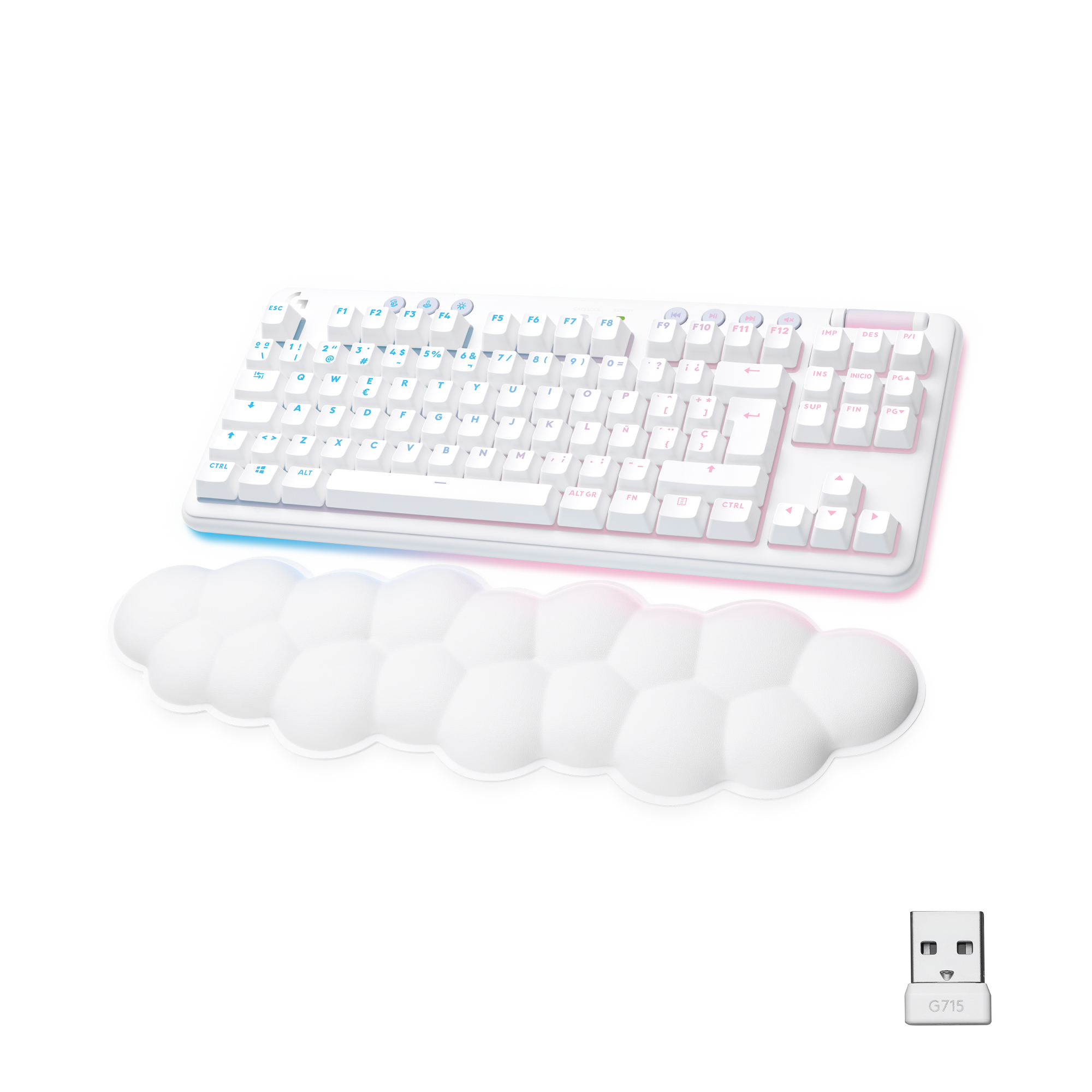 Logitech G G715 - Tastatur - tenkeyless - hintergrundbeleuchtet