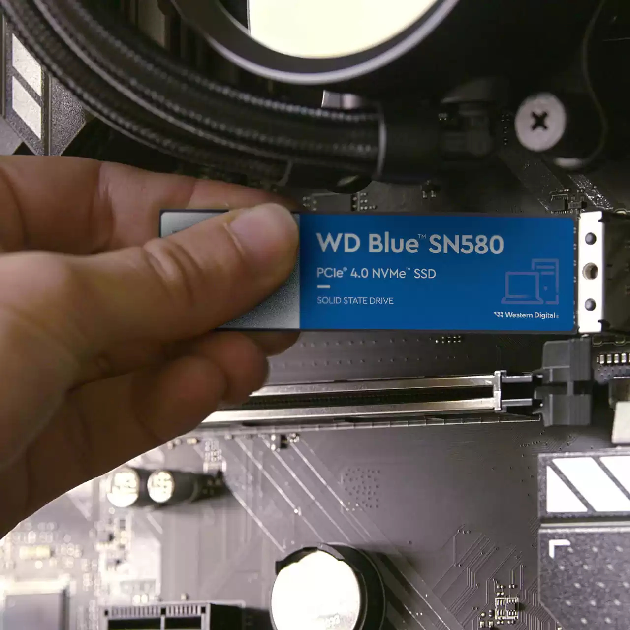 Western Digital WD Blue SN580 NVMe SSD 250GB, M.2 2280 / M-Key / PCIe 4.0 x4