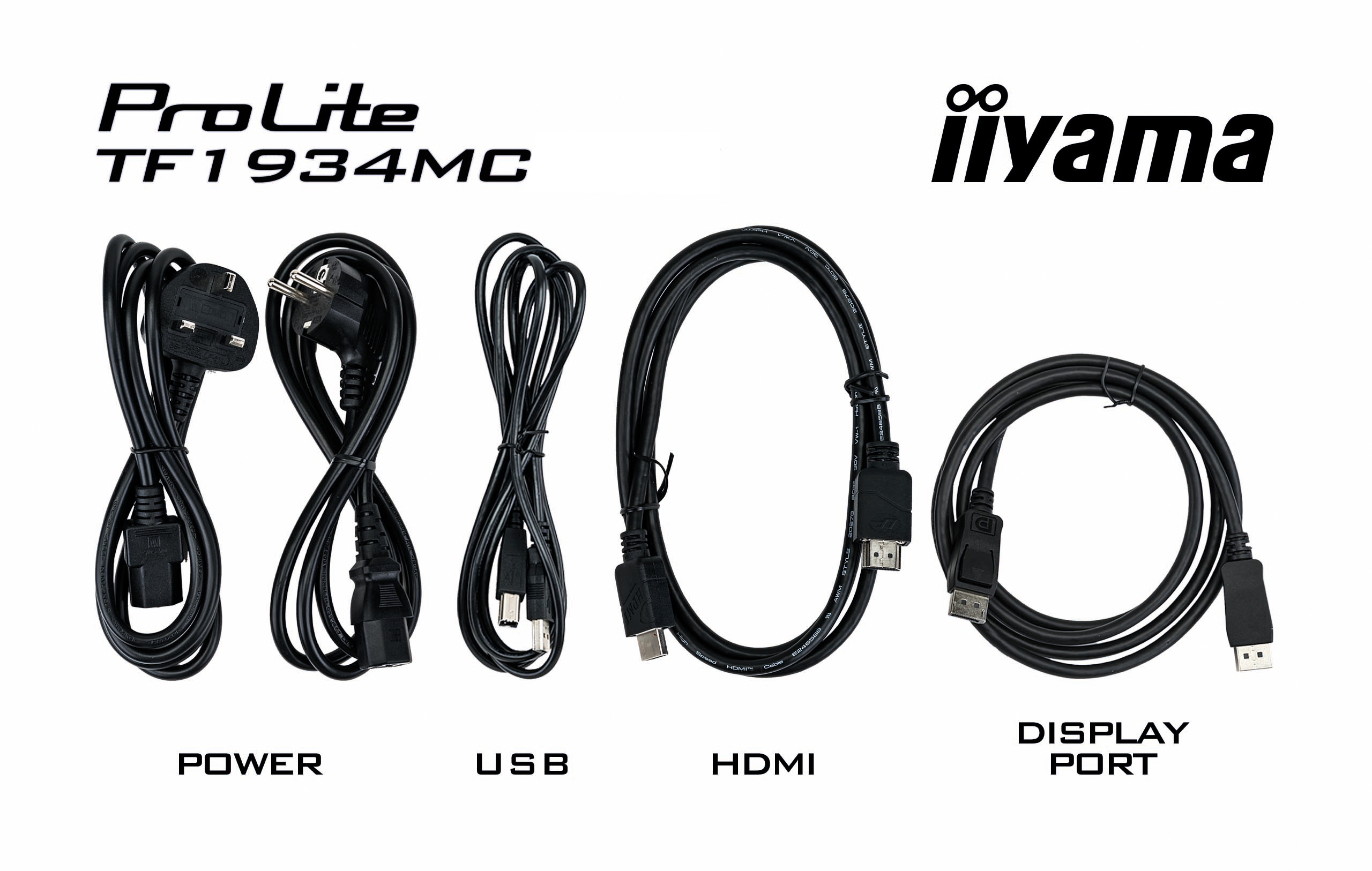 Iiyama ProLite TF1934MC-B7X - LED-Monitor - 48 cm (19")