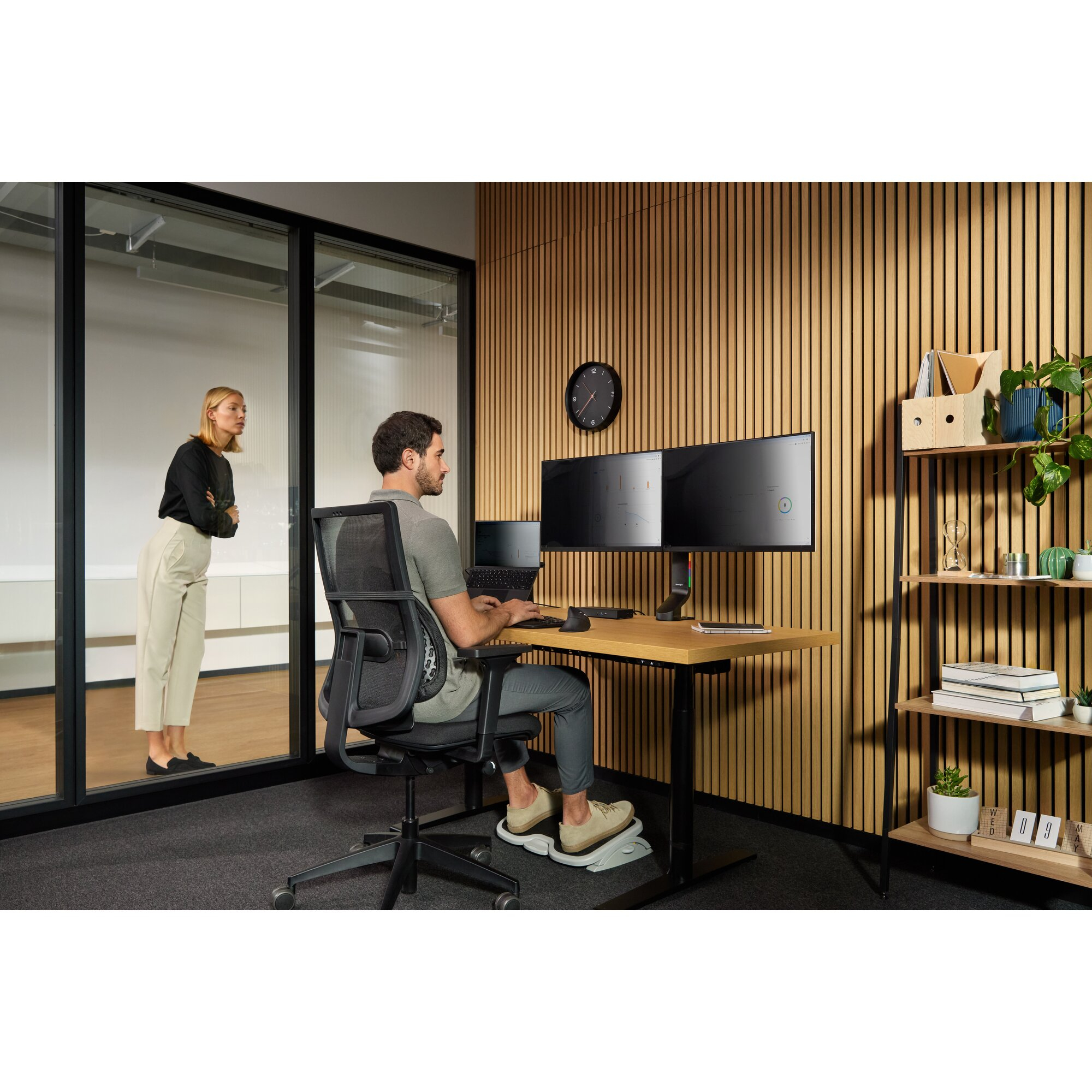 Kensington Blickschutzfilter für Notebook - 2-Wege - abnehmbar - 39,6 cm Breitbild (15,6" Breitbild)