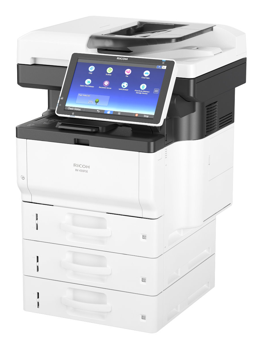 Ricoh IM 350FSE - Multifunktionsdrucker - s/w - Laser - A4 (Medien)