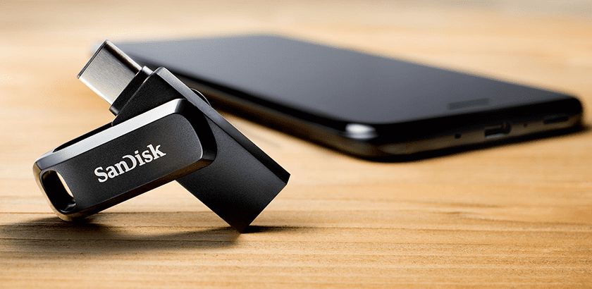 SanDisk Ultra Dual Drive Go USB Type-C schwarz 32GB, USB-C 3.0/USB-A 3.0