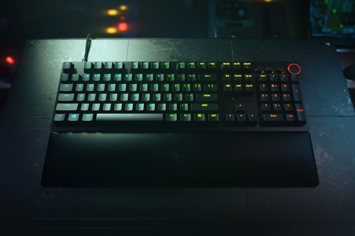 Razer Huntsman V2 - Tastatur - Hintergrundbeleuchtung
