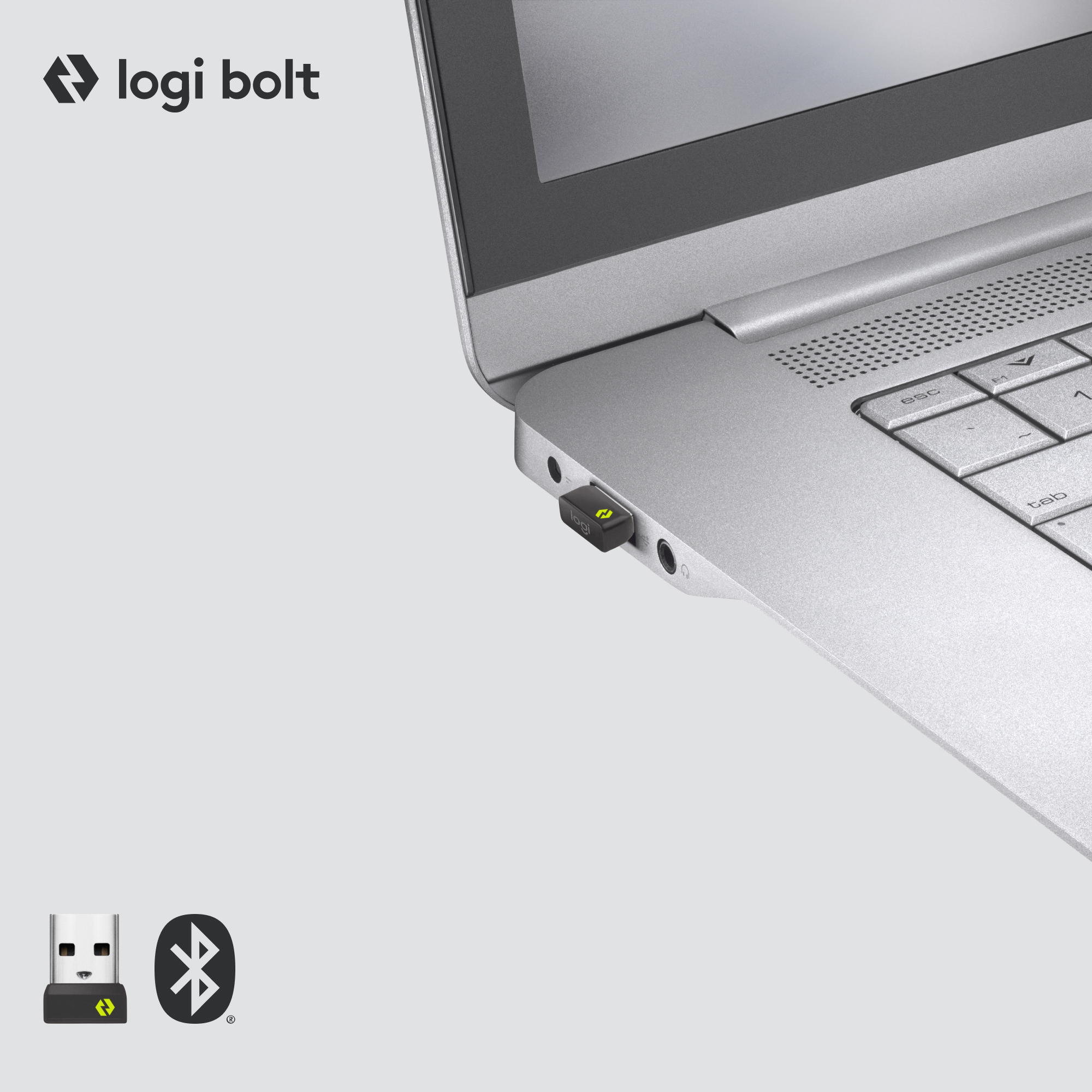 Logitech MX Keys Mini Combo for Business, Kabellos, RF Wireless + Bluetooth, QWERTZ, LED, Graphit, M